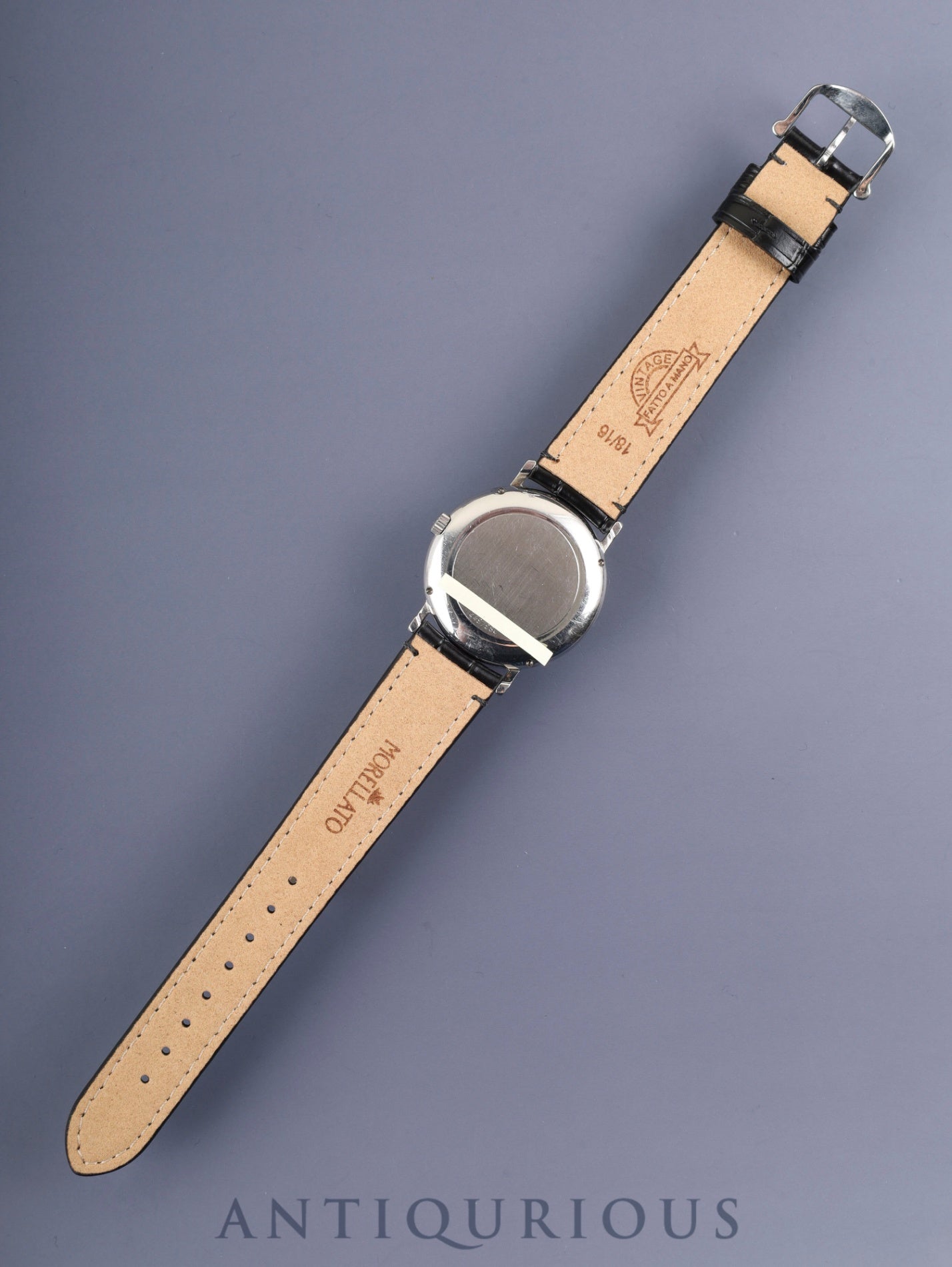 IWC Portofino IW351318 Automatic Caliber C37521 Stainless Steel Leather Strap with Genuine Stainless Steel Buckle, White Dial, Overhauled