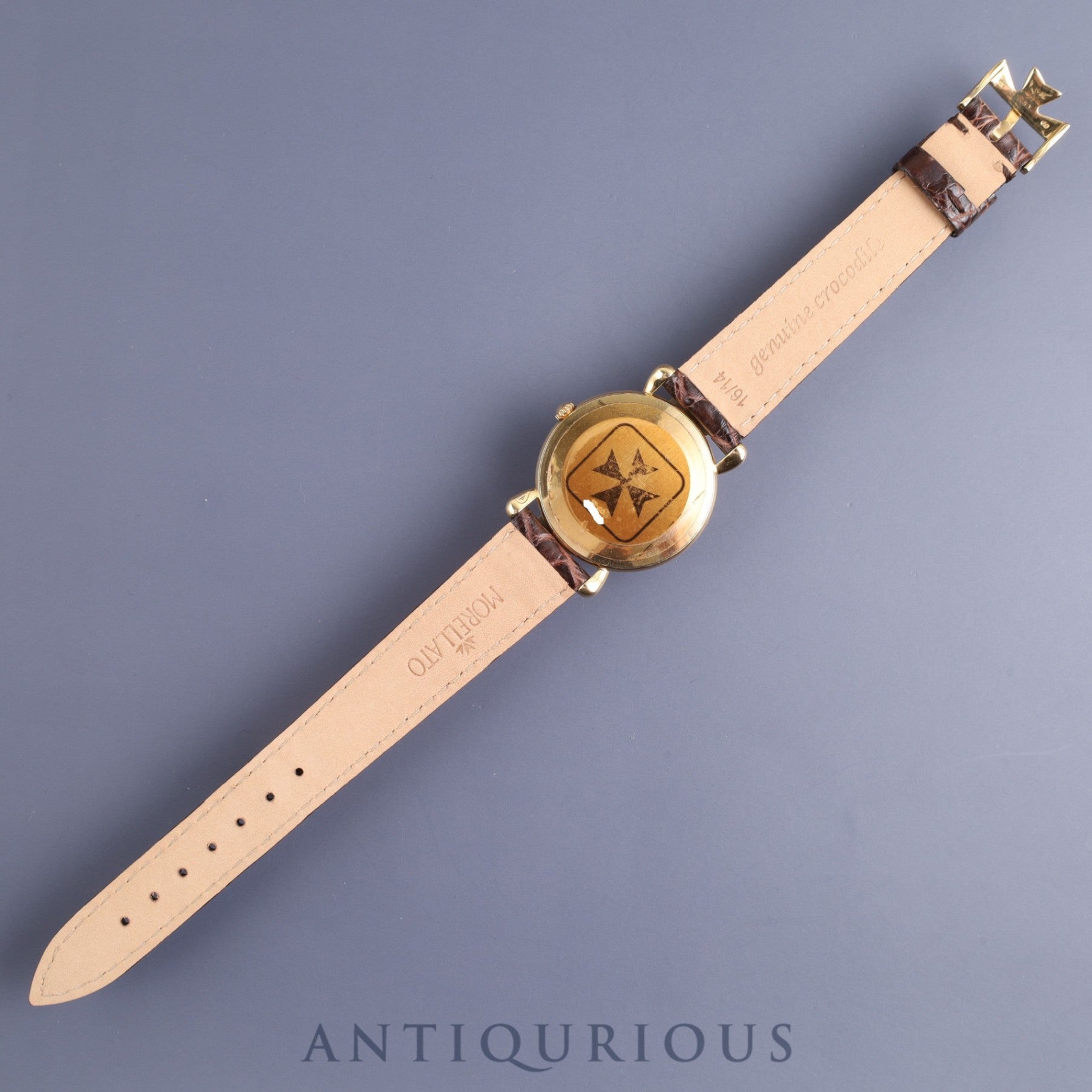 ヴァシュロン・コンスタンタン ヒストリカル 33084/000J-2 手巻き Cal.1003/2 YG 革 純正尾錠(YG)ゴールド文字盤 箱 ケース 保証書(年代未記載)オーバーホール済み