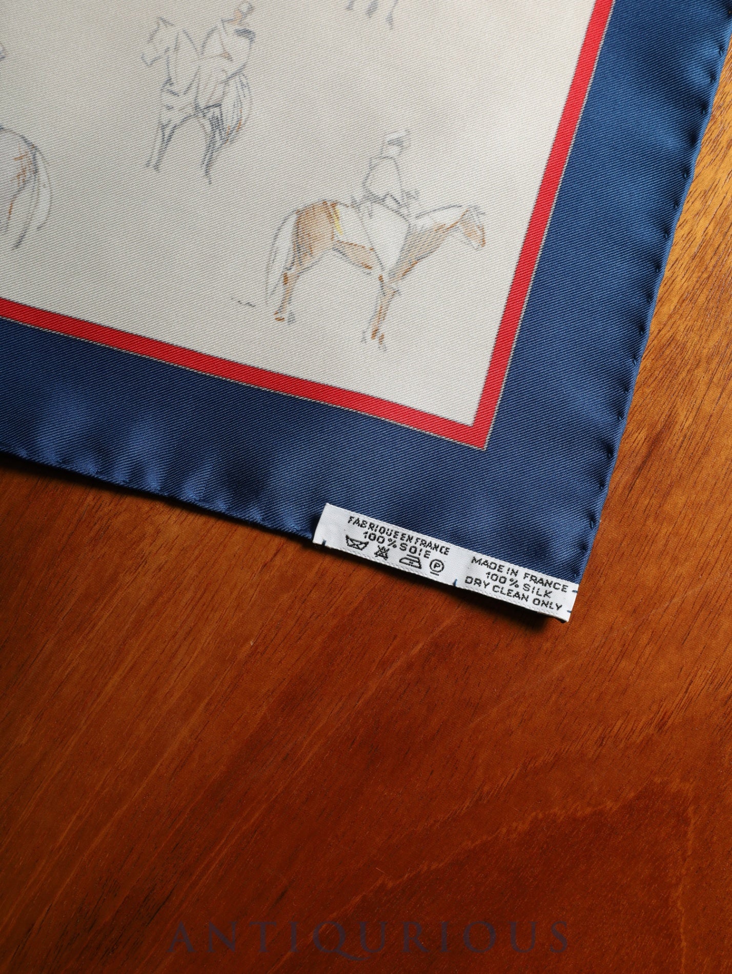 エルメス スカーフ カレ45 VOYAGE AU NIGER ニジェールへの旅 SILK100% 箱