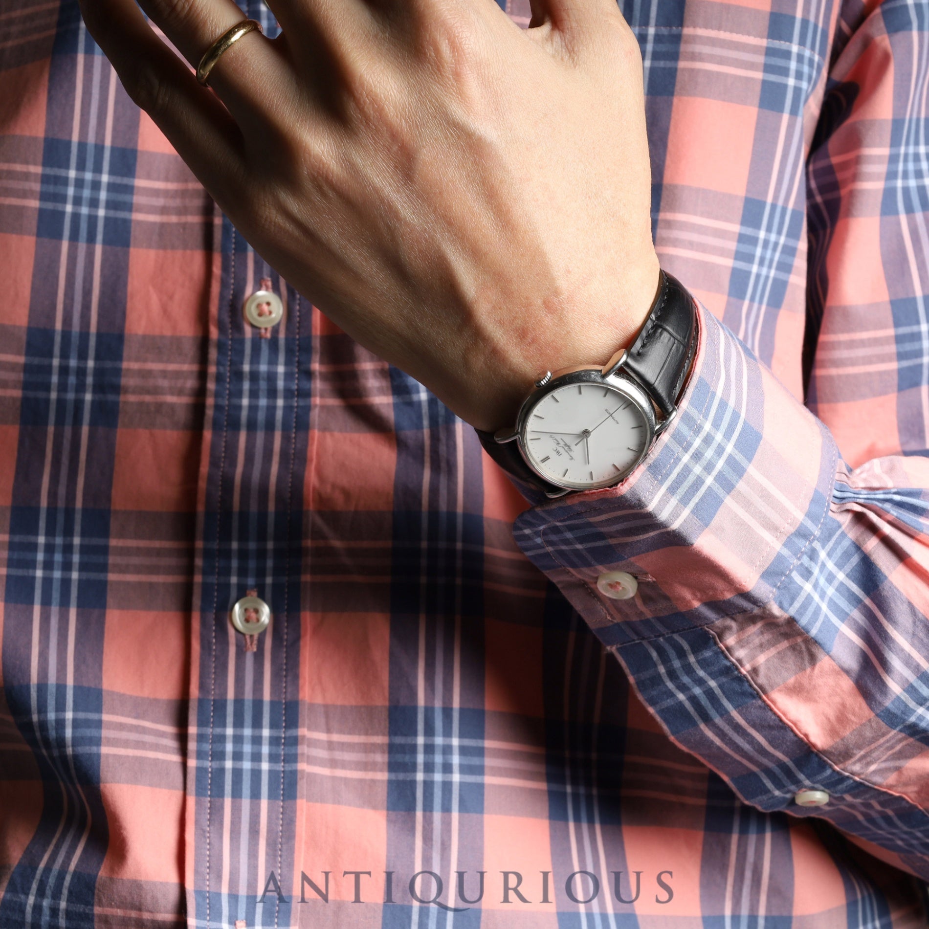 IWC Portofino IW351403 Automatic Cal.37521 SS Leather Third party buckle (SS) White dial Overhauled IWC