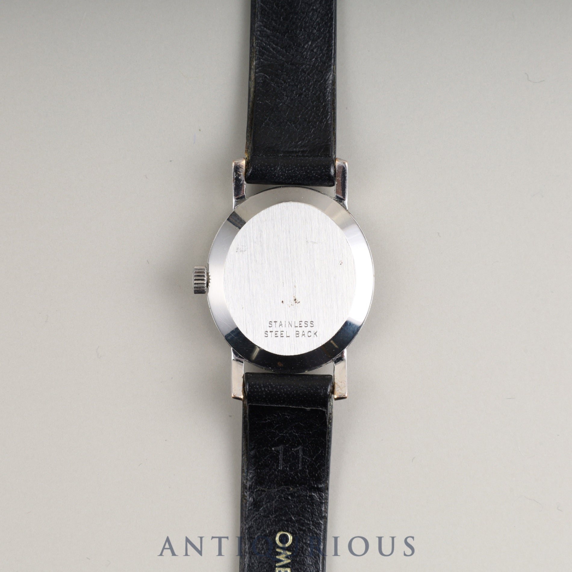 オメガ ジュネーブ 5110411 手巻き SS 純正革ベルト 純正尾錠(SS) シルバー文字盤 オーバーホール済み