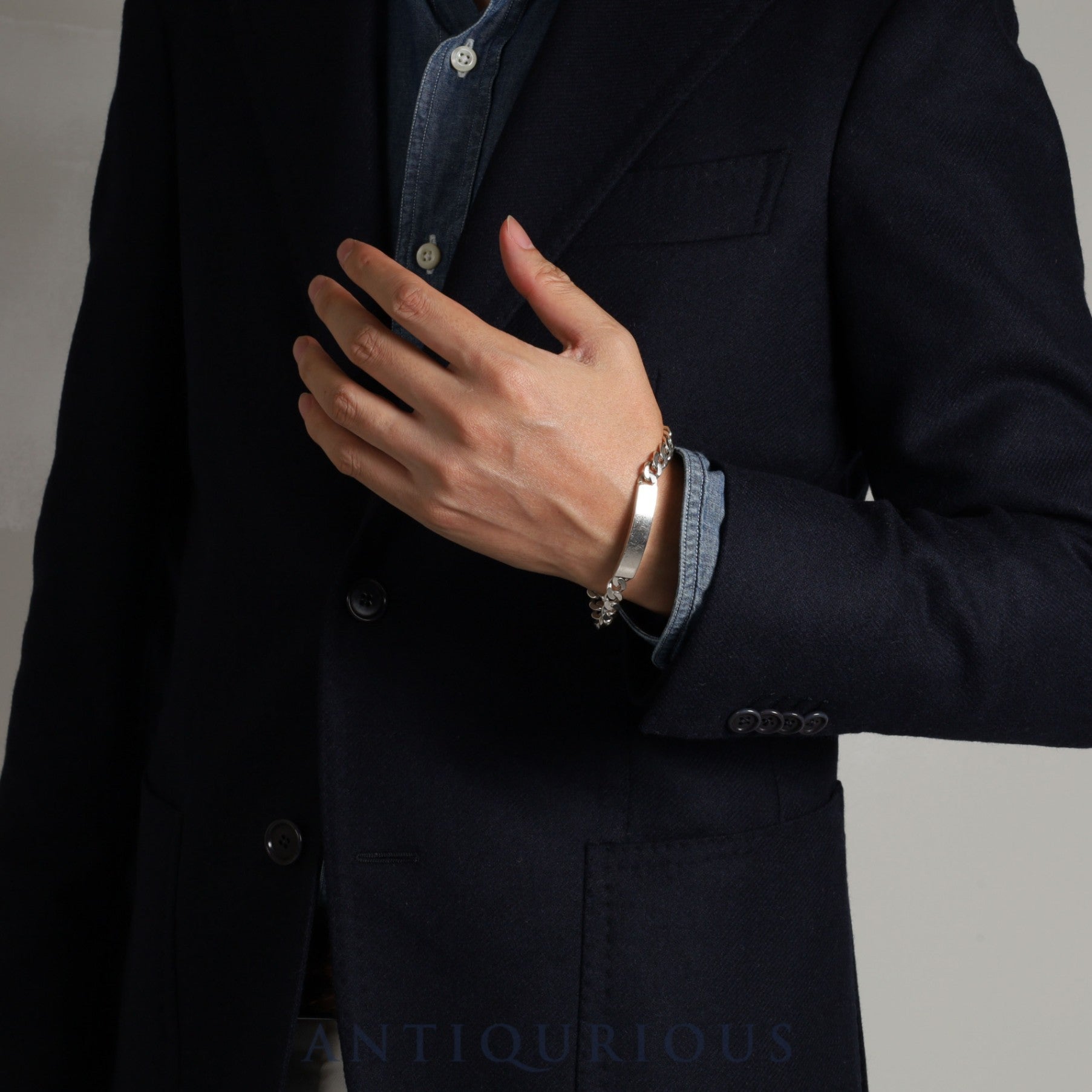 ティファニー ブレスレット ID チェーン ヴィンテージ スターリングシルバー