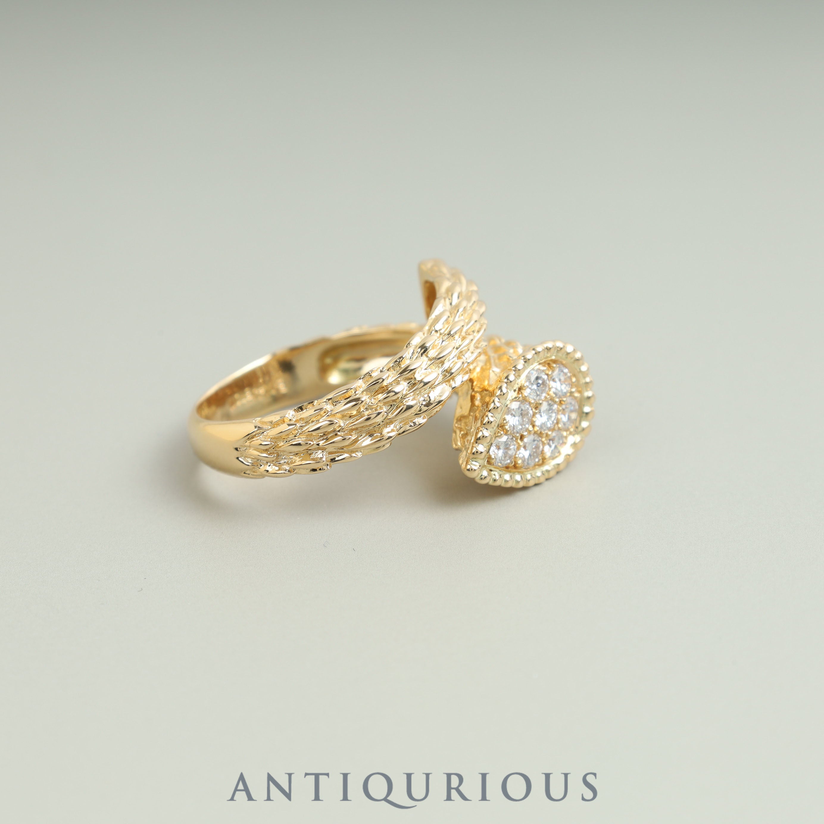 ブシュロン リング セルパンボエム ダイヤ ヴィンテージ