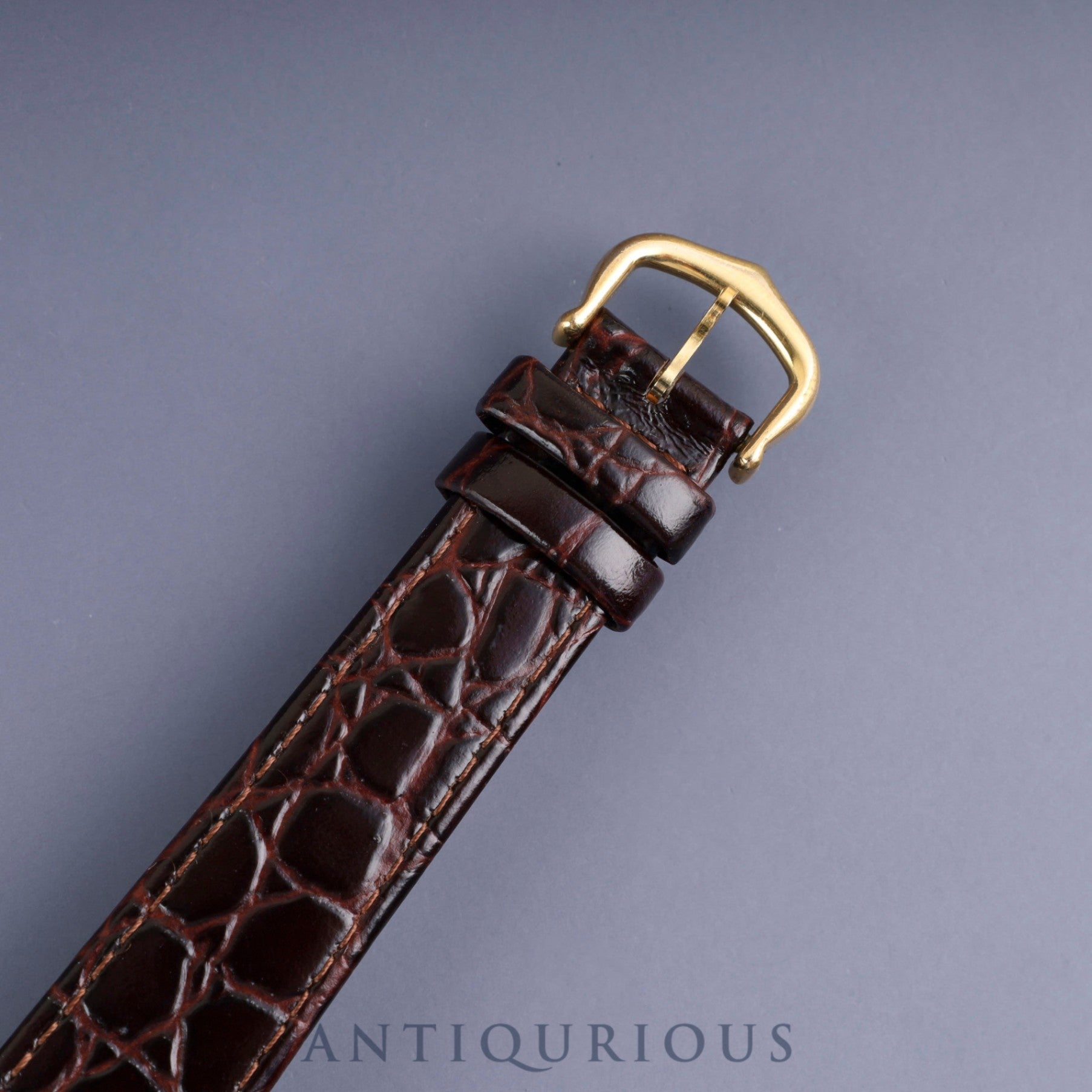 Cartier Must Tank LM Manual winding Cal.78-1 SV925 Leather Genuine buckle (GP) Mahogany dial Overhauled