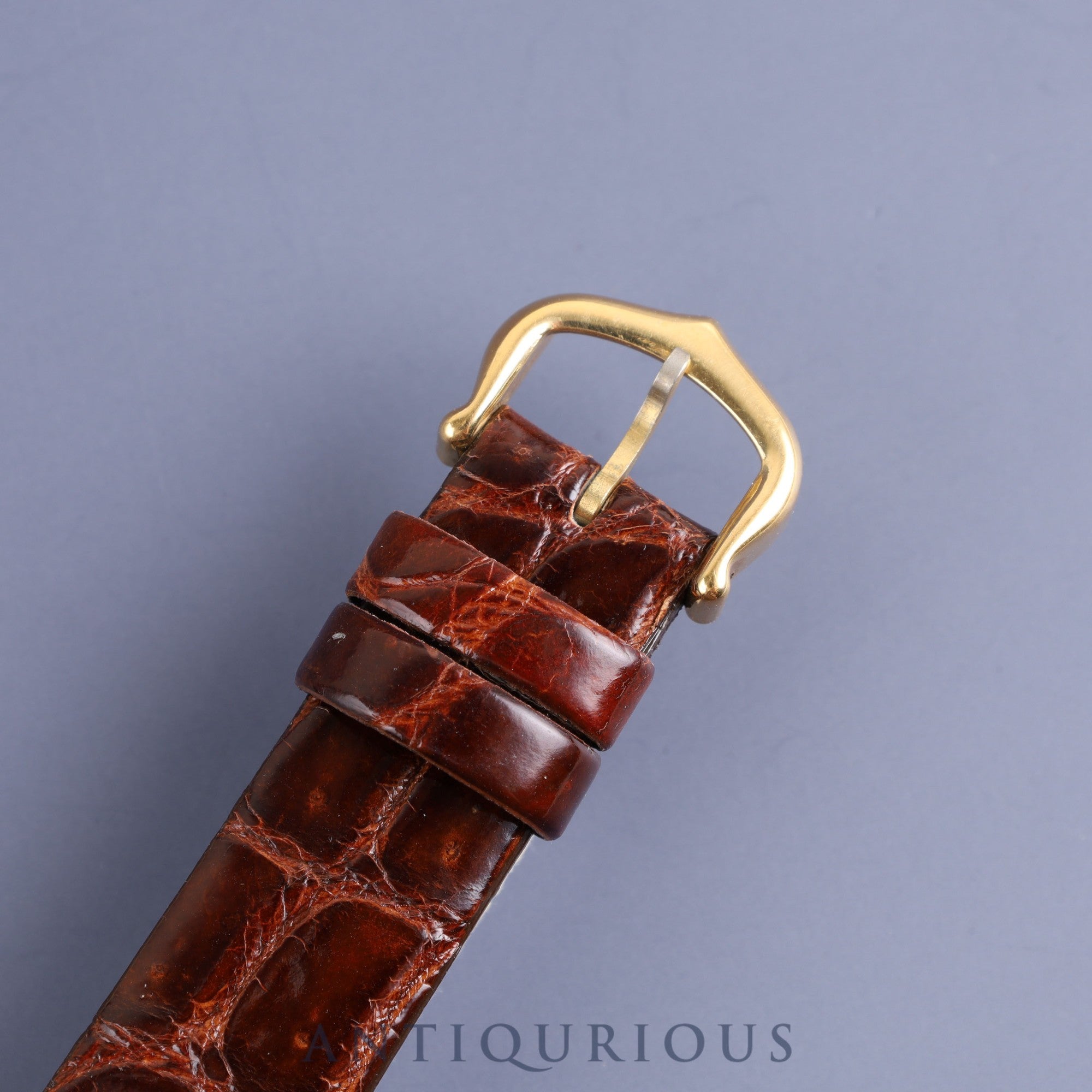 Cartier Must Tank LM Manual winding Cal.78-1 925 Leather Genuine buckle (GP) Ivory Roman dial Overhauled