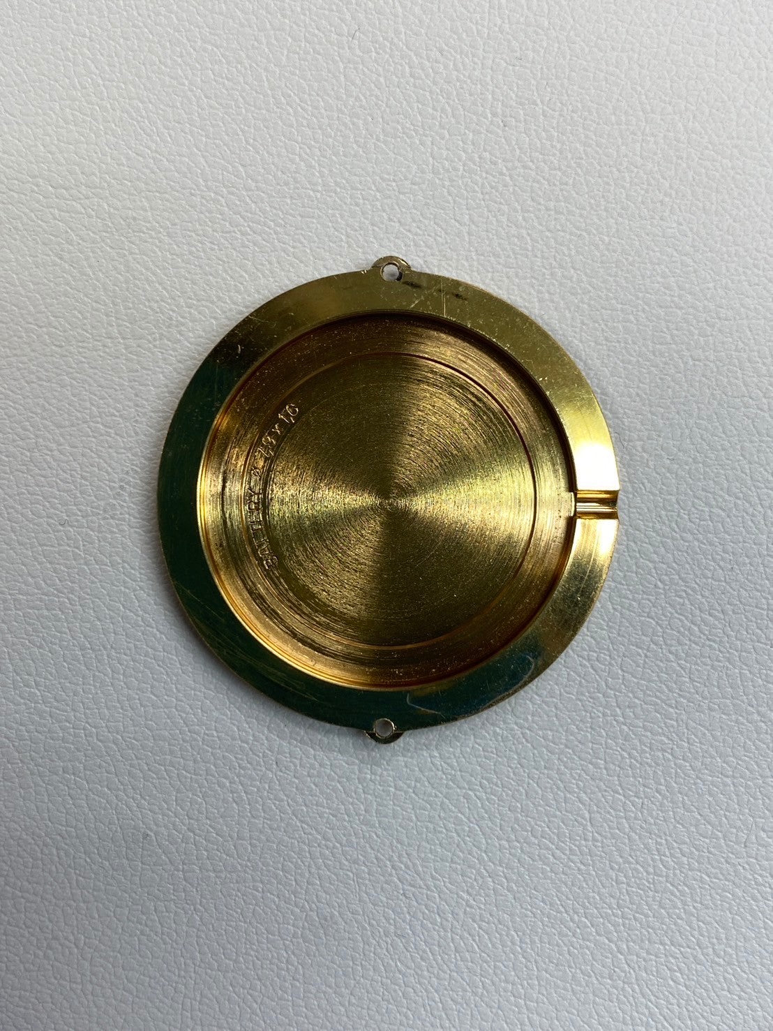 Cartier Must VLC Vendome LM 590003 Quartz Cal.690 SV925 Leather Genuine Buckle (GP) Ivory Dial Overhauled