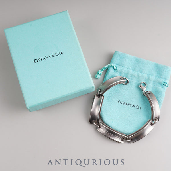 Tiffany Bracelet 1837 Plate SV925/TI Box Storage Bag