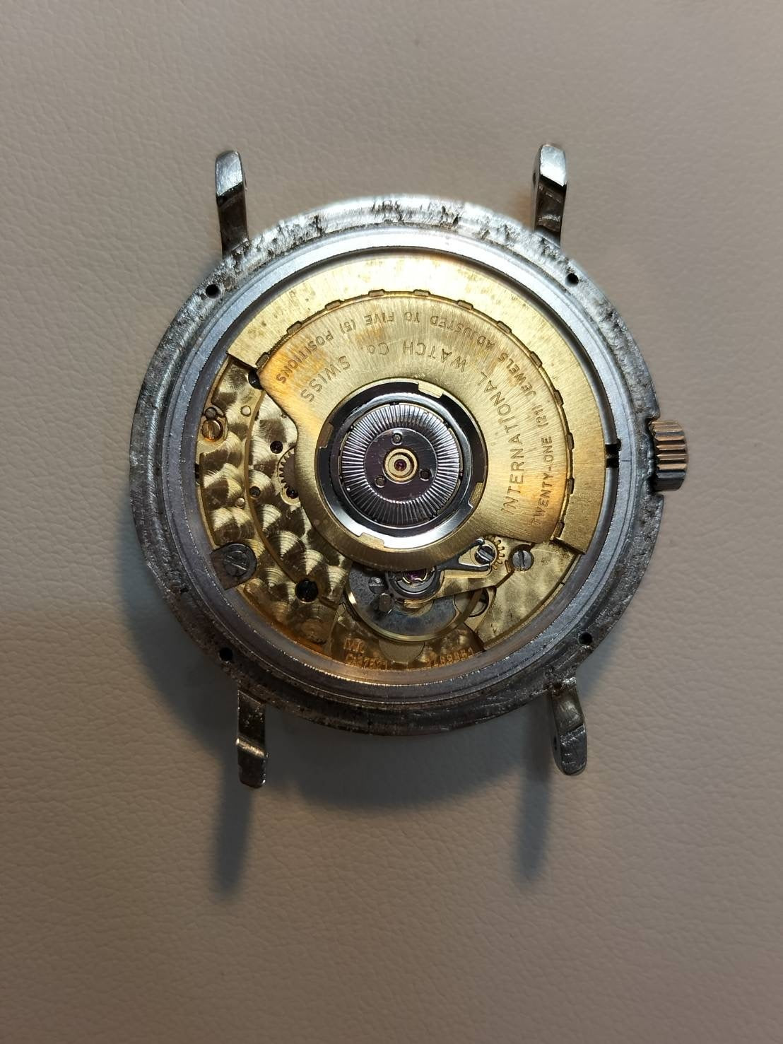 IWC Portofino IW351403 Automatic Cal.37521 SS Leather Third party buckle (SS) White dial Overhauled IWC