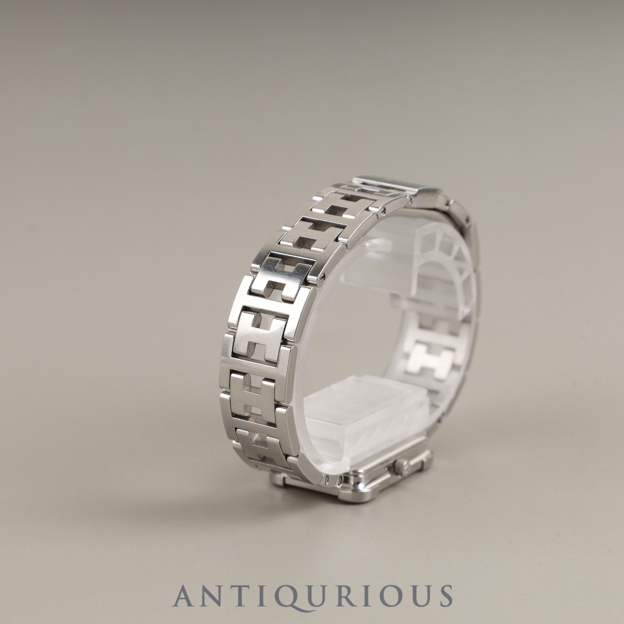 エルメス クロアジュール CR2.210 クォーツ Cal.976.001 SS SS ホワイトシェル文字盤 箱 冊子 保証書 タグ オーバーホール済み