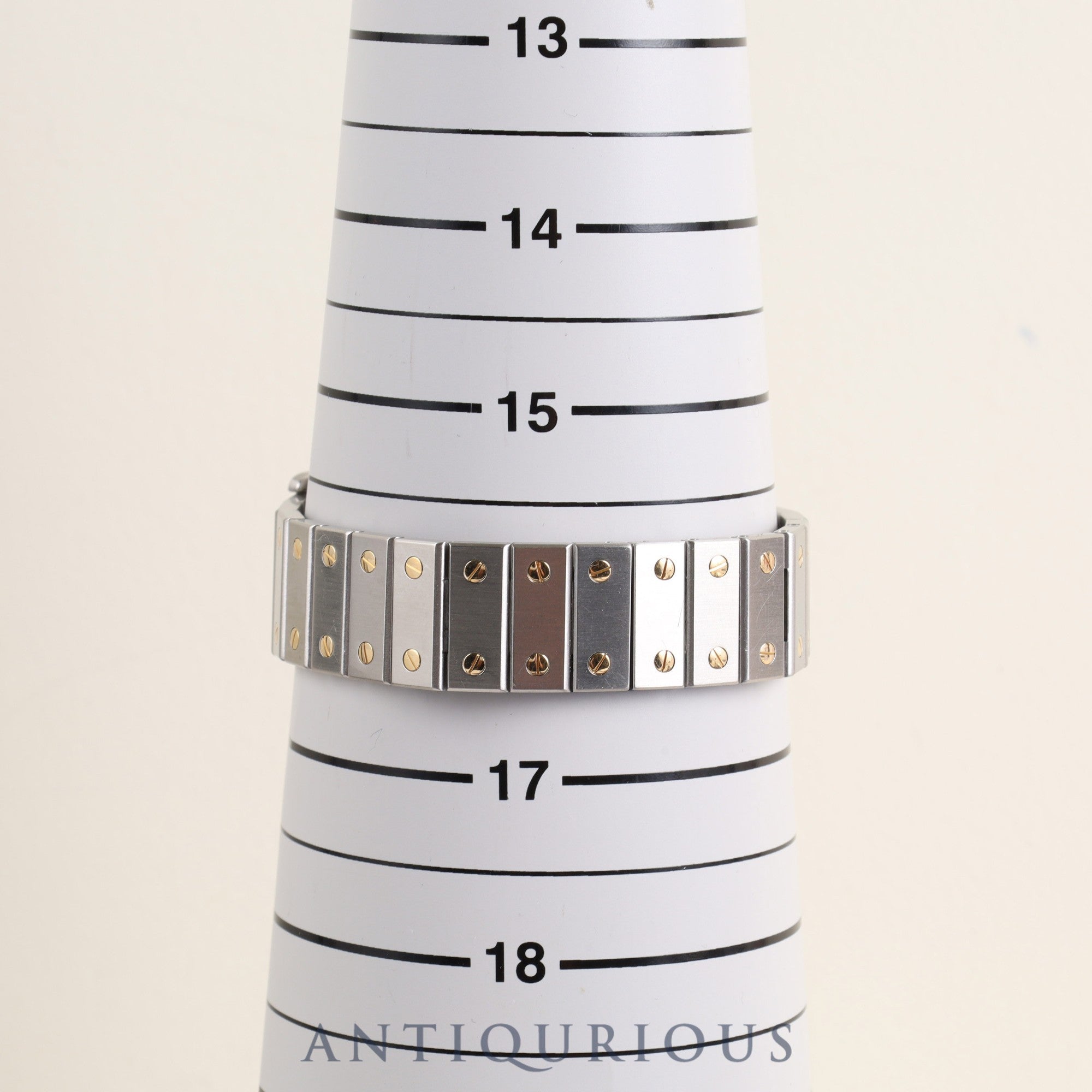 Cartier Santos Galbee LM 1172961 Automatic SS / YG White Roman Dial Complete service (full maintenance) completed at Cartier boutique