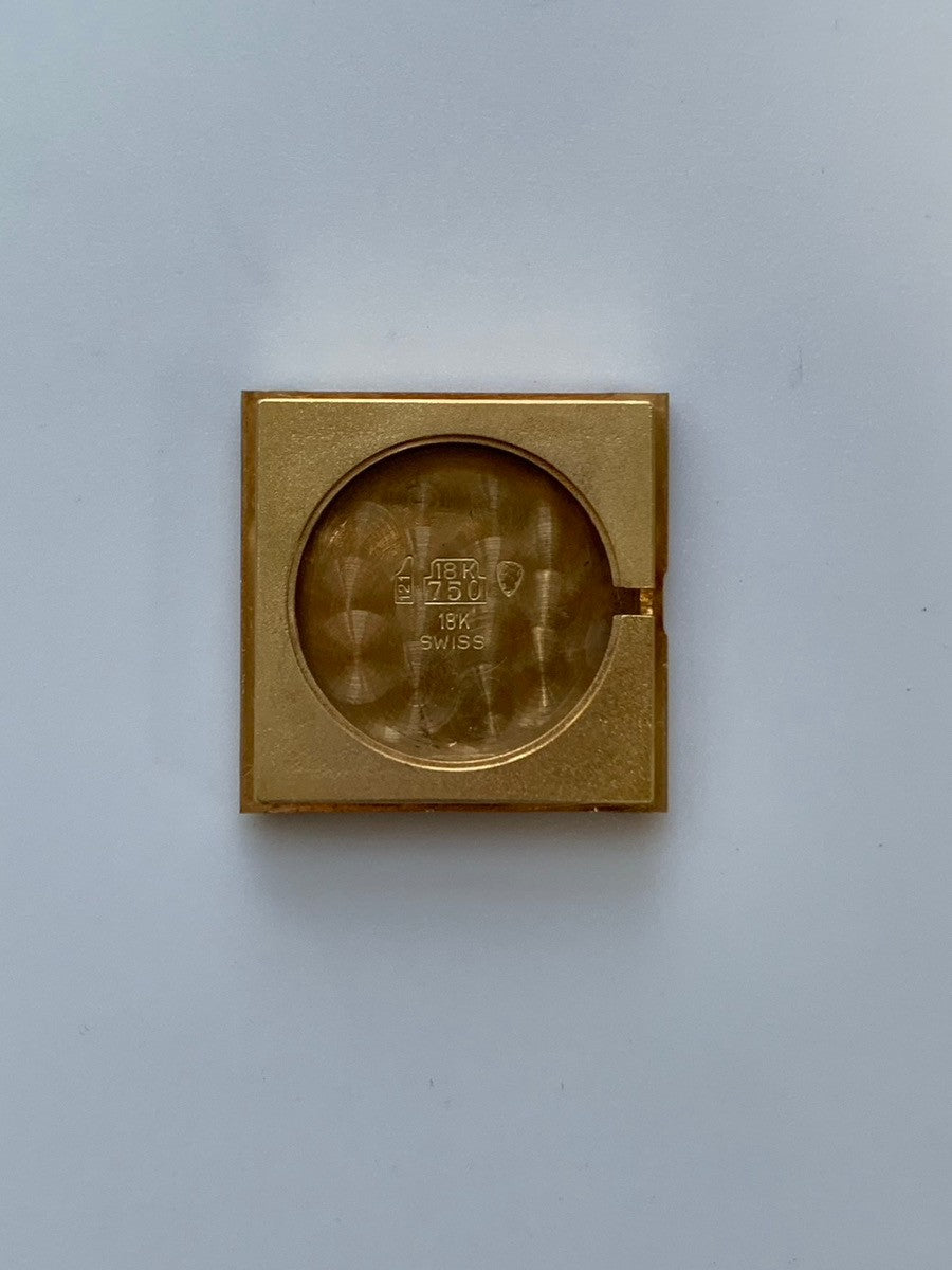 カルティエ タンクルイカルティエ LM 7808 手巻き Cal.ETA2512-1 / 78-1 750YG 純正尾錠(GP)ホワイトローマンPARIS文字盤 保証書 オーバーホール済み