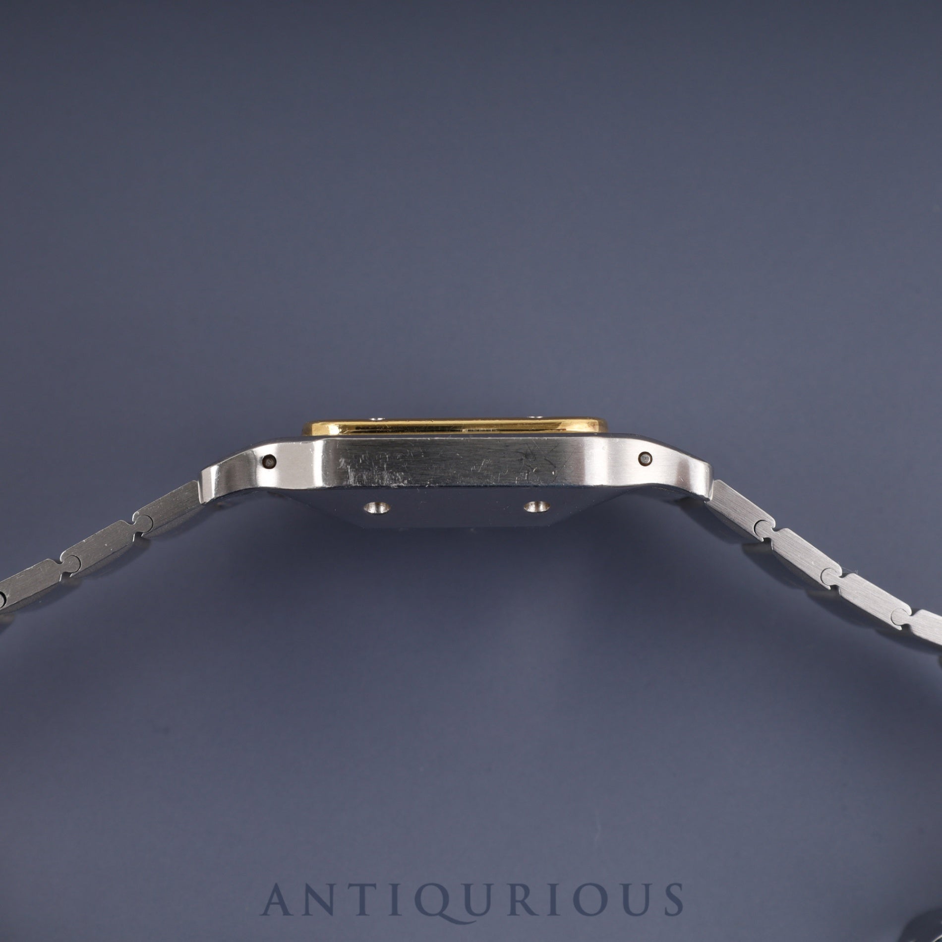 カルティエ サントス ガルベ LM 81036283 / 2961 自動巻き Cal.2671 SS/YG SS/YG ホワイトローマン文字盤 オーバーホール済み