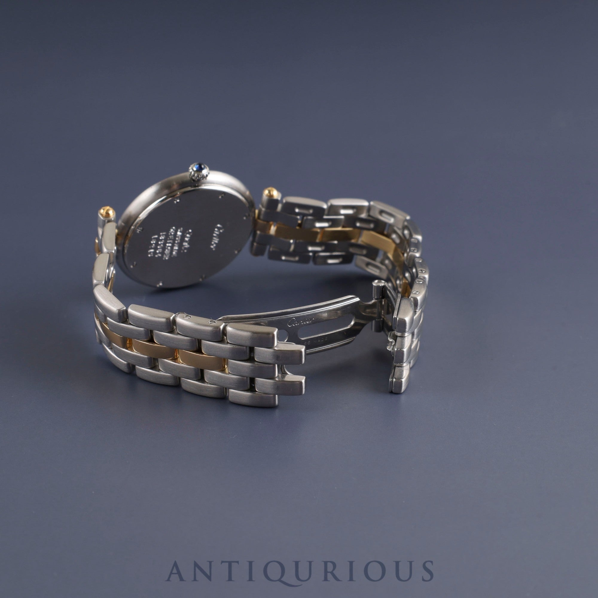 Cartier Panthere Vendome LM 183964 Quartz SS/YG 1 Row White Roman Dial Completely serviced at Cartier boutique