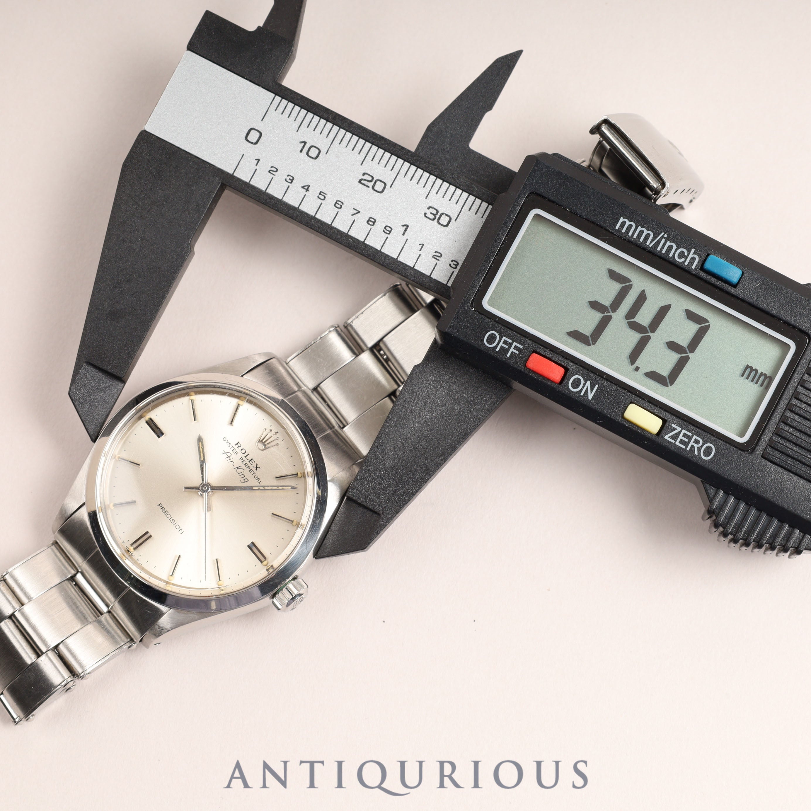 ロレックス エアキング 5500 シルバー文字盤 1969年