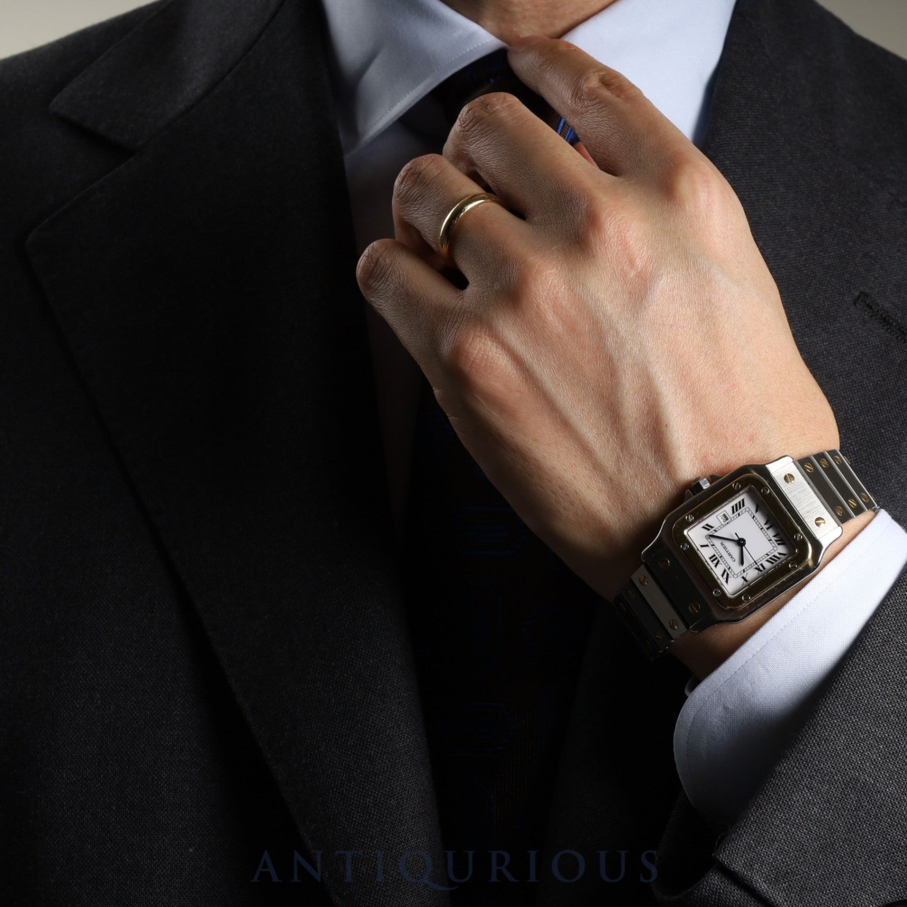 Cartier Santos Galbe LM AC 23.80 gr OR 0.750 4.05 gr