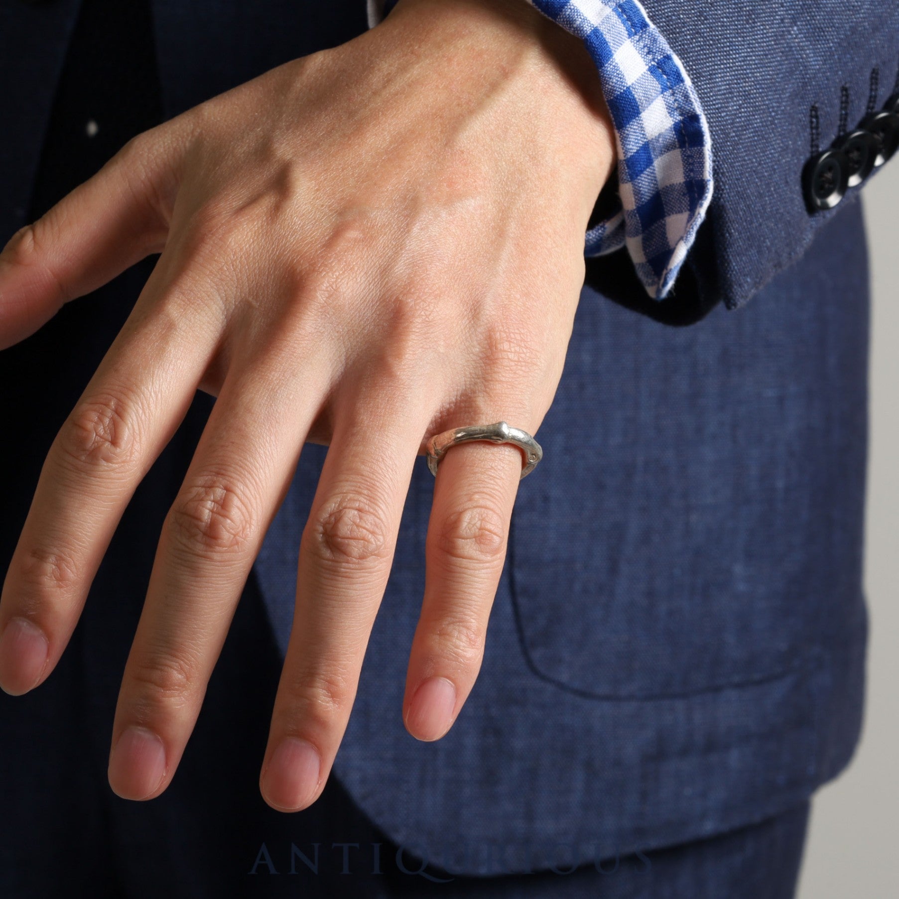 Tiffany Bamboo Ring SV925 size 9