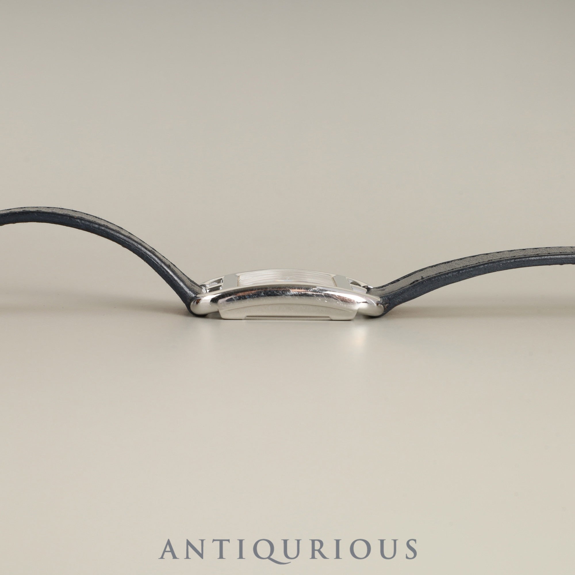 Hermes Cape Cod CC1.210 Quartz Cal.976.001 SS Genuine leather strap (□E stamp: 2001) Genuine buckle (SS) Gray Arabic dial Overhauled