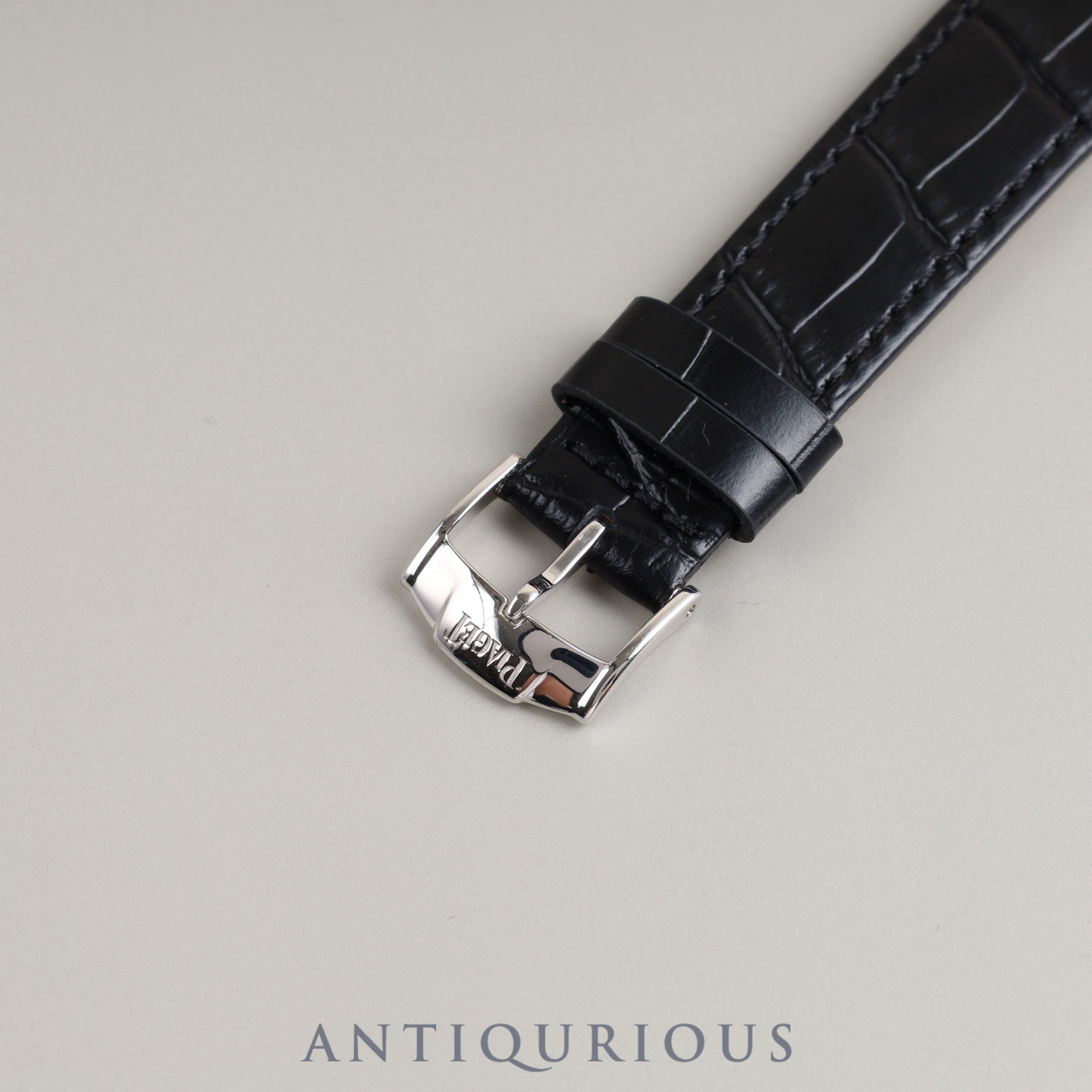 Piaget Altiplano 9930 Manual winding Cal.430P 750 Leather Genuine buckle (750) Black dial Overhauled