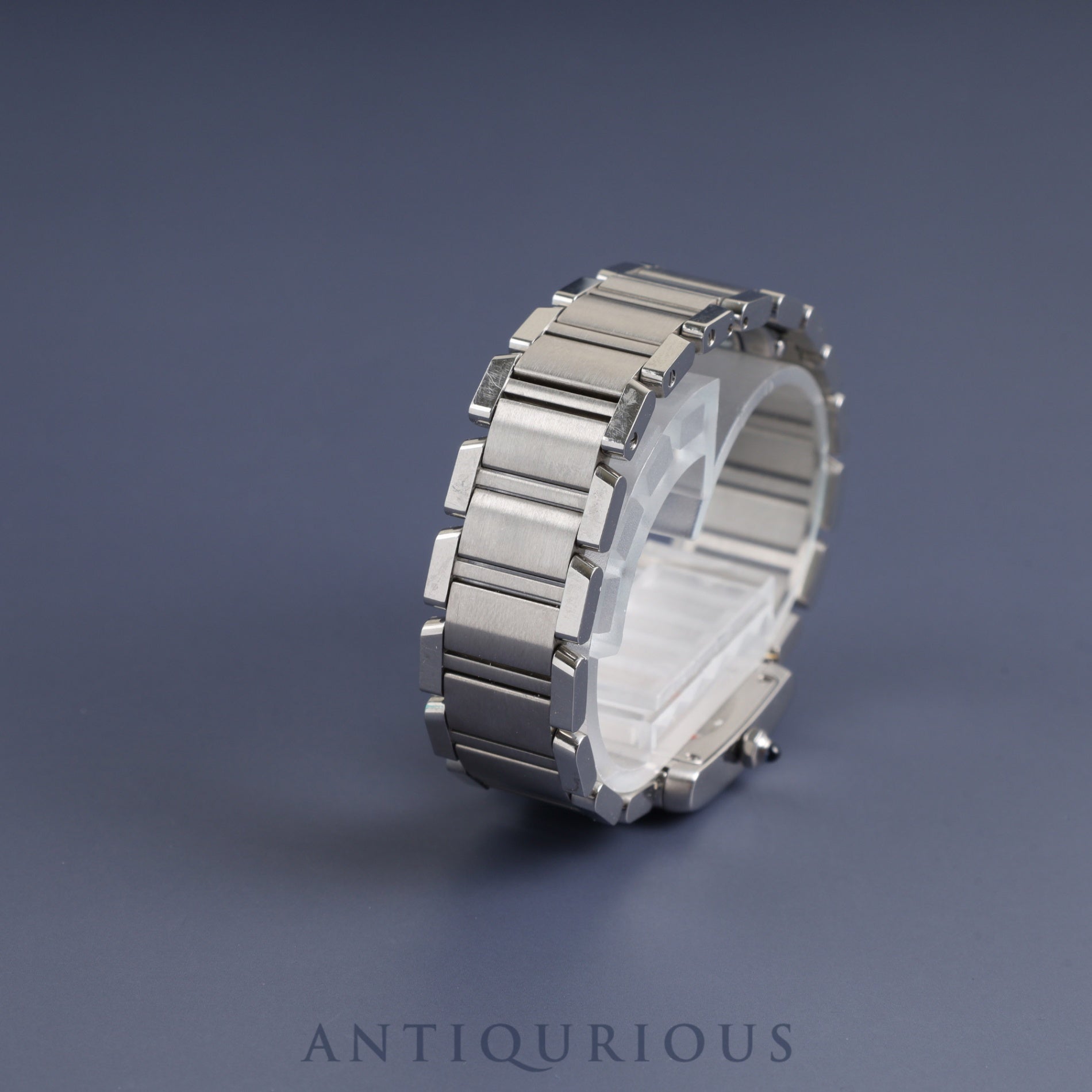 Cartier Tank Francaise SM W51008Q3 / 2384 Quartz Cal.057 SS SS White Roman Dial Box Booklet Warranty (2000) Overhauled