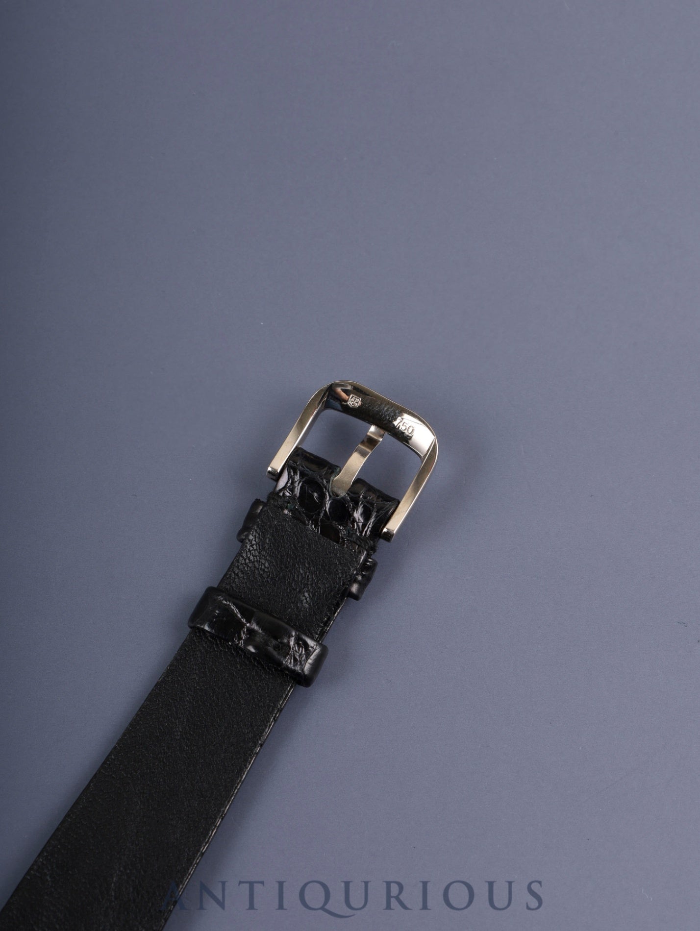 オーデマ・ピゲ エクストラフラット 4791BC.0.0002 手巻き Cal.2080 750WG 純正革ベルト 純正尾錠(750WG) シルバー文字盤 タグ オーバーホール済み