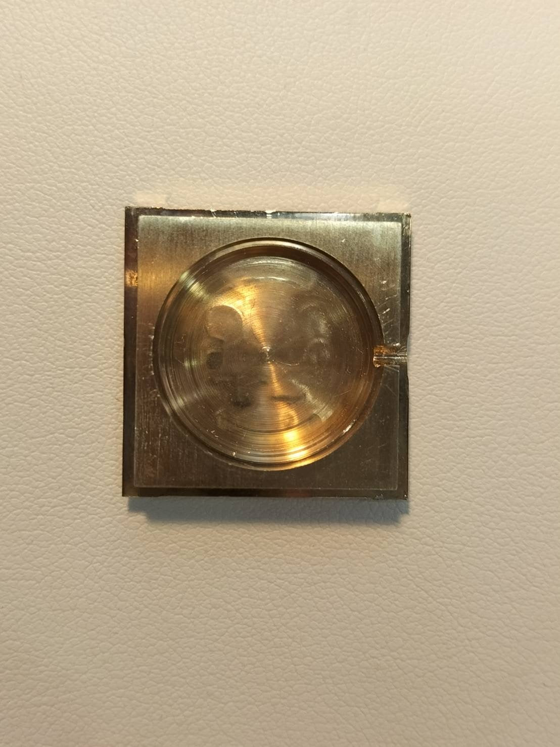 Cartier Must Tank LM Manual winding Cal.78-1 SV925 Leather Genuine buckle (GP) Mahogany dial Overhauled