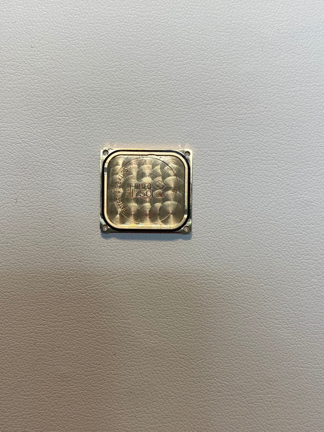 Cartier Tank Francaise SM W5000256 / 1820 Quartz Cal.281.002 K18YG Leather Genuine Buckle (750YG) Ivory Dial Box Warranty (2000) Overhauled