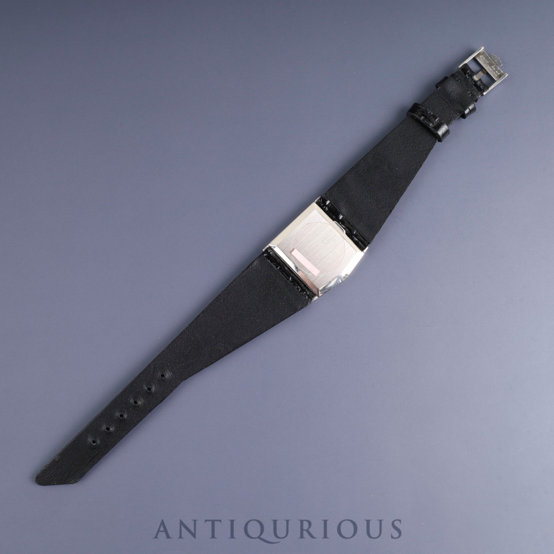 Rolex Cellini King Midas 4017 Manual winding Cal.1600 750 Leather Genuine buckle (SS) Blue dial 27 x 27 mm No. 34 (1971) Overhauled