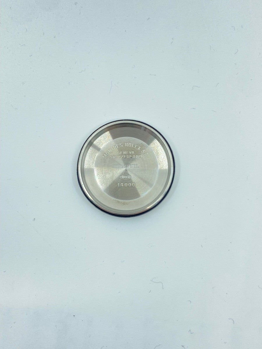 Rolex Air-King 14000 Automatic Cal. 3000 Stainless Steel Black Dial A Series (1998-1999) Box, Tag, Booklet, Overhauled