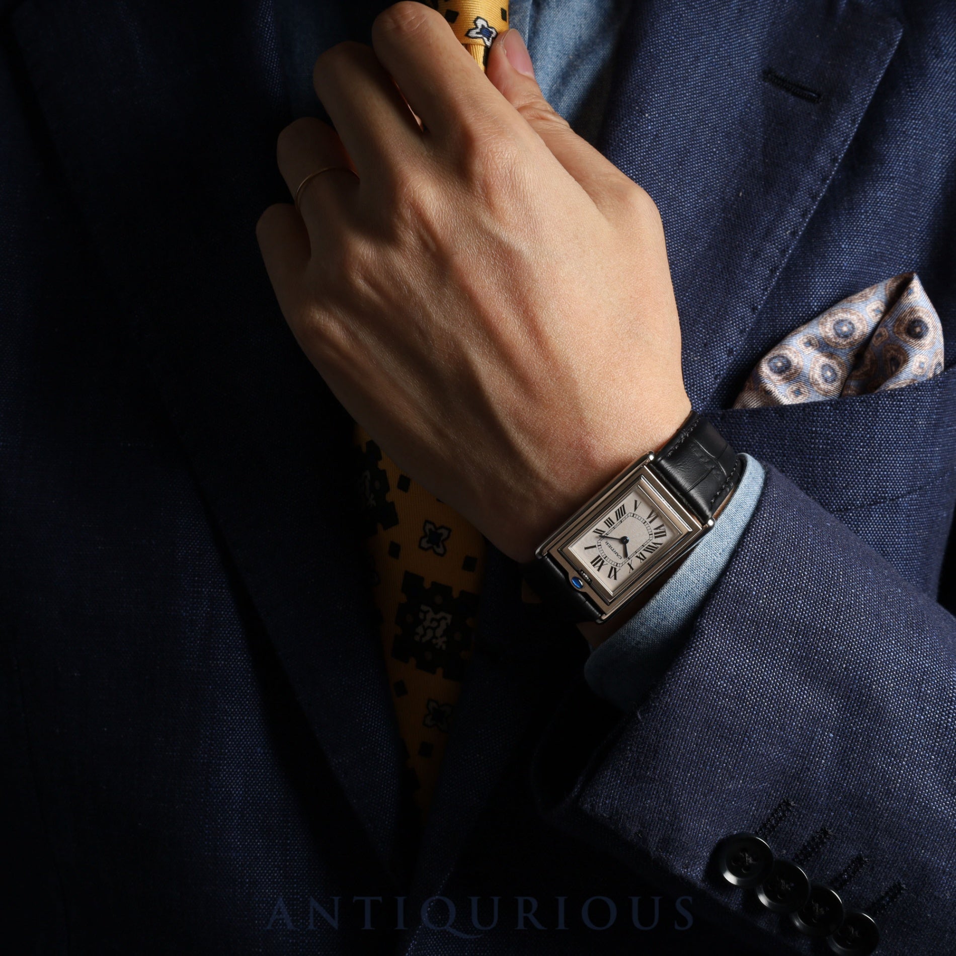 Cartier Tank Basculant LM Complete Service