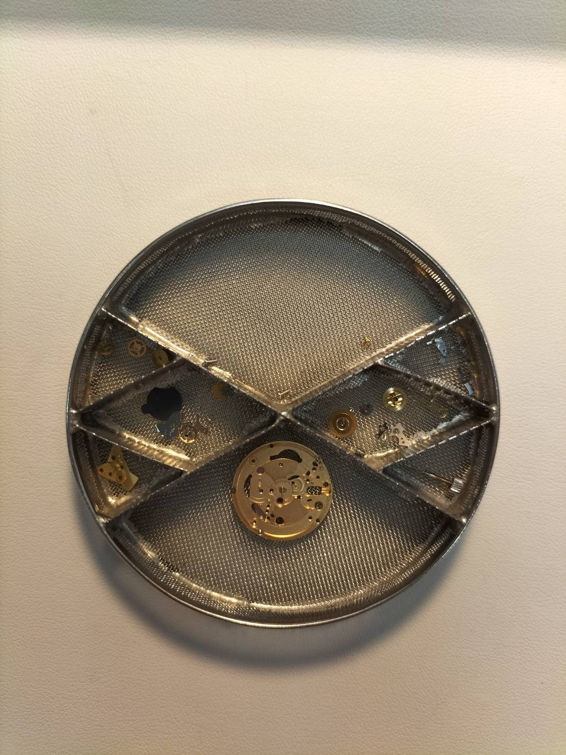 Hermes Clipper Nacle CL4.221 Quartz SS/GP Shell Arabic Dial Box Warranty Overhauled