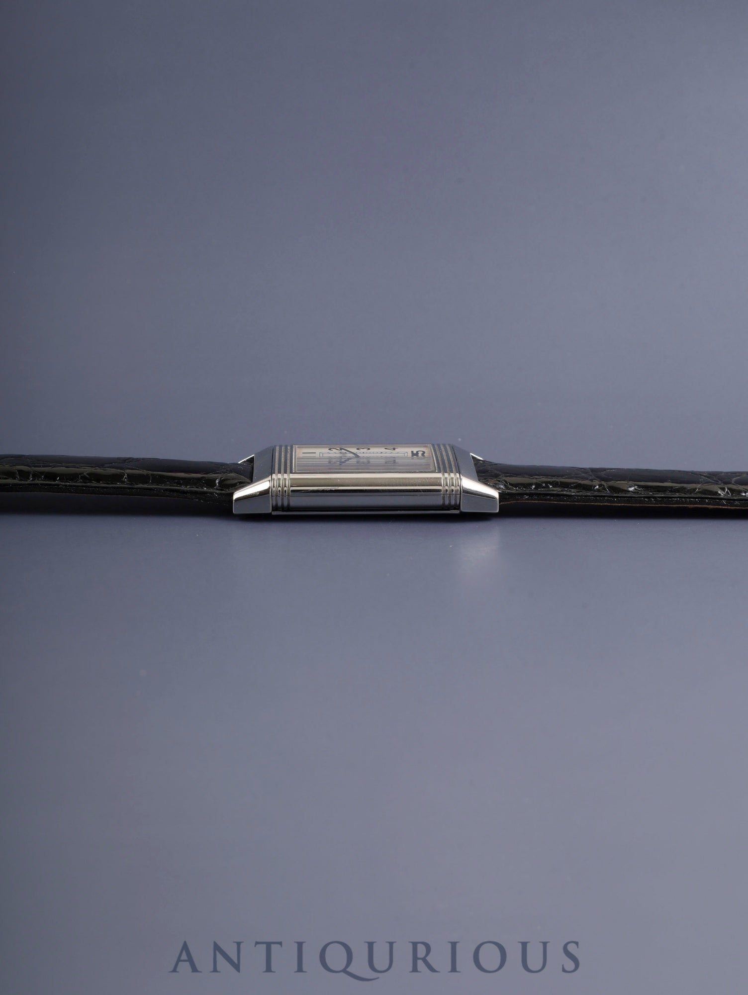 ジャガー・ルクルト レベルソ クラシック 250.8.86 / 250.840.862 手巻き Cal.864/1 SS 革 純正Dバックル(SS)シルバーアラビア文字盤 オーバーホール済み