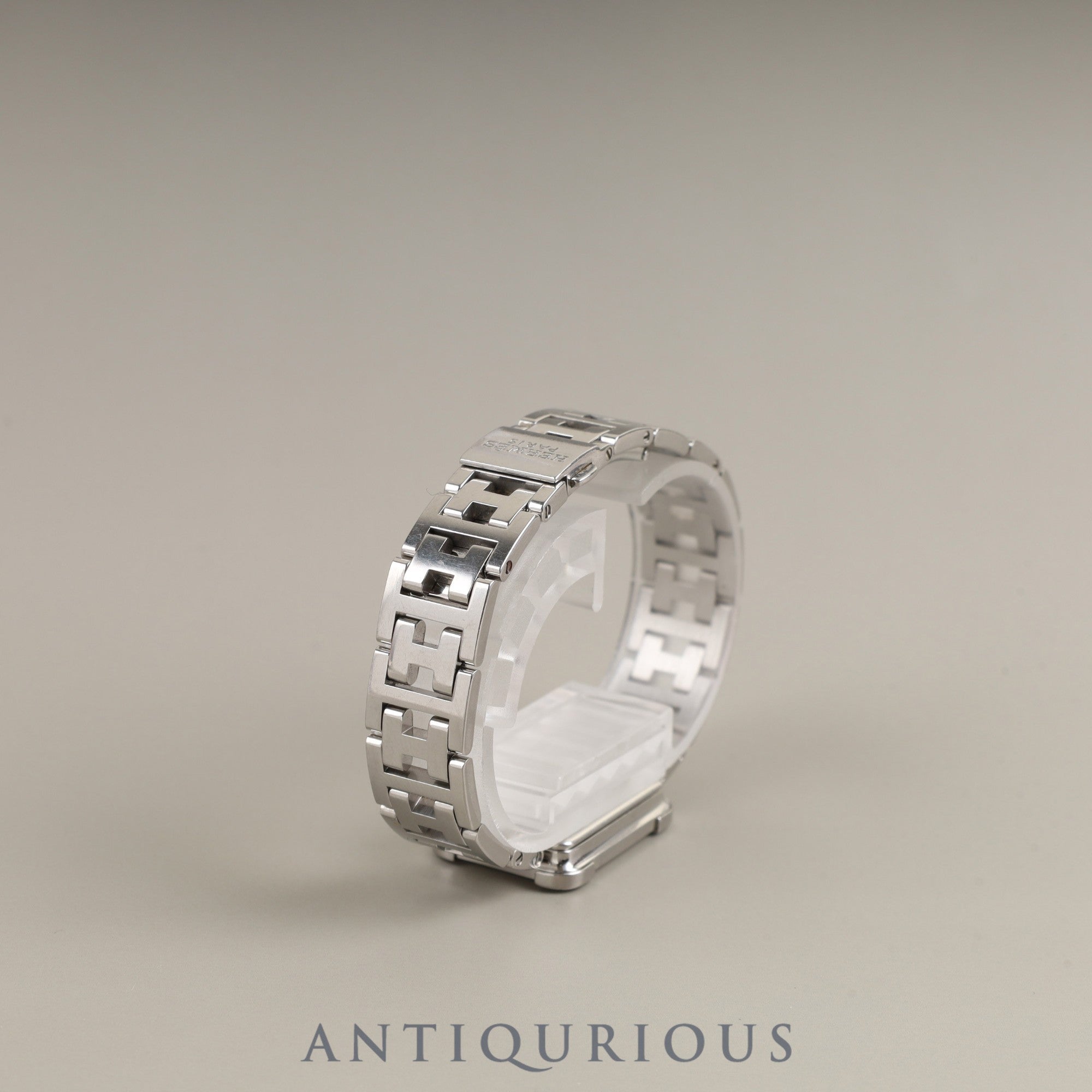 エルメス クロアジュール CR2.210 クォーツ Cal.976.001 SS SS ホワイトシェル文字盤 箱 冊子 保証書 タグ オーバーホール済み