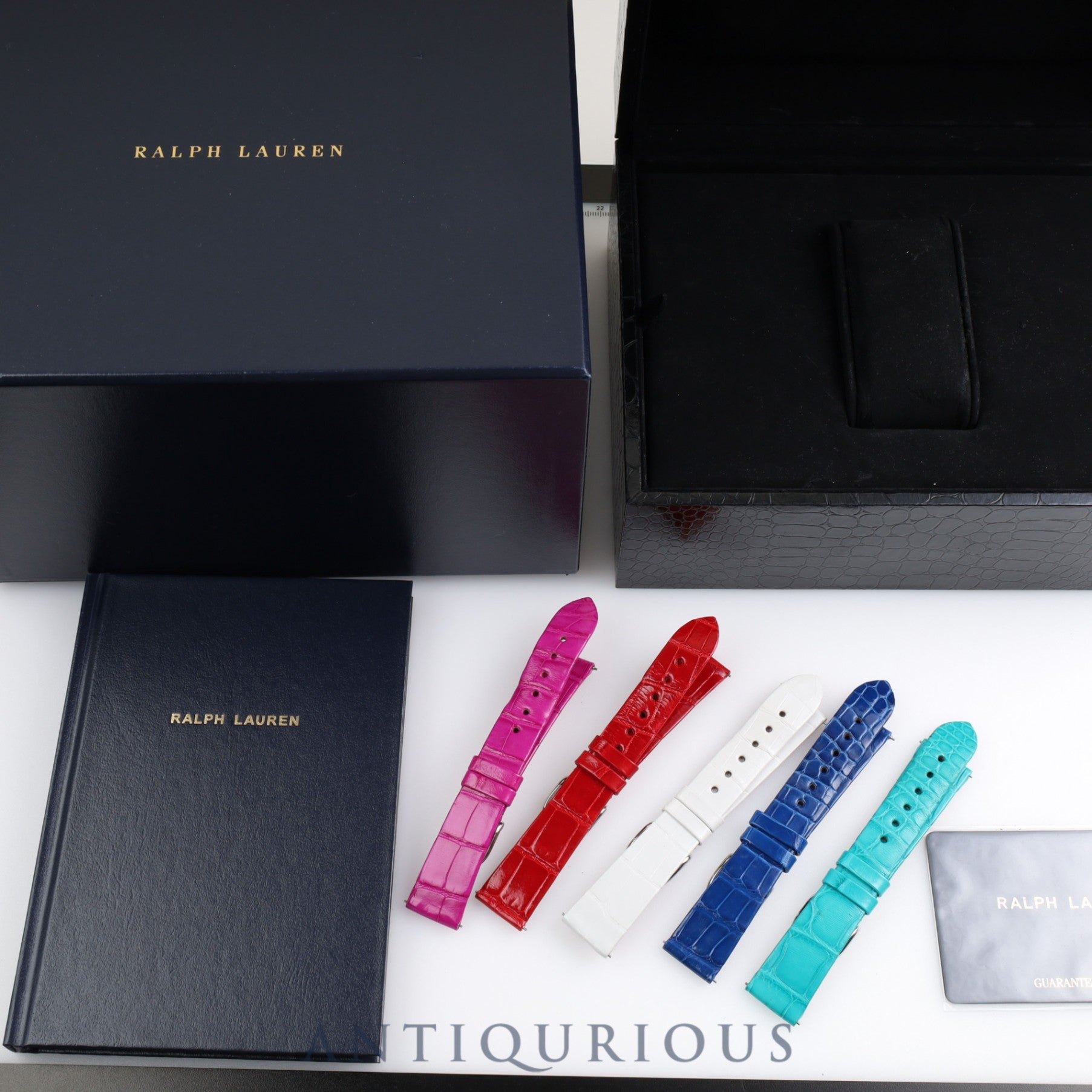 Ralph Lauren Round RLR0190700 Quartz SS White Dial Box Warranty (2017)