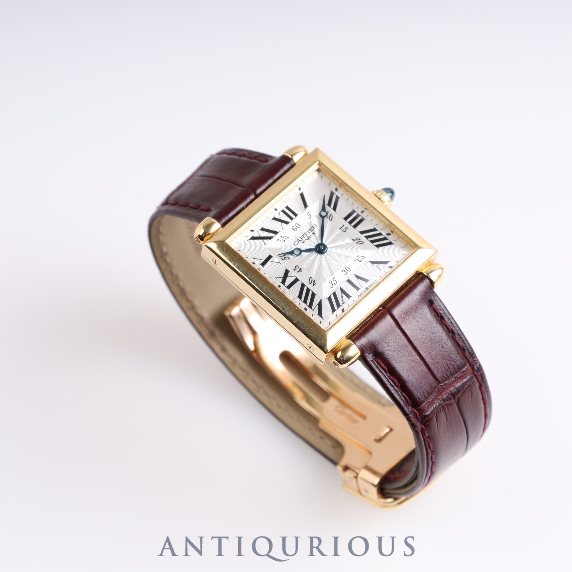 Cartier Tank Obu LM W1527551 2380 Box Warranty Card