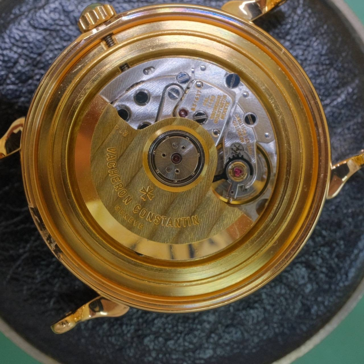 Vacheron Constantin Tour de Ile 48100 Automatic Cal.1190 750PG Leather Genuine Buckle (750) Ivory Dial