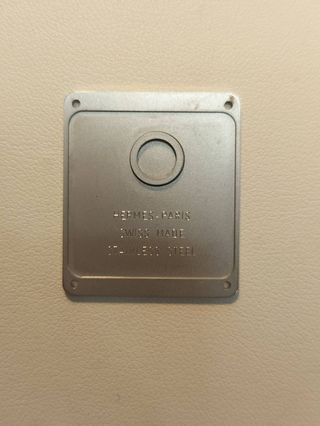 エルメス ケープコッド CC2.710 クォーツ Cal.- SS 革 純正尾錠(SS) シルバー文字盤 純正革ベルト(使用感・穴加工あり)オーバーホール済み