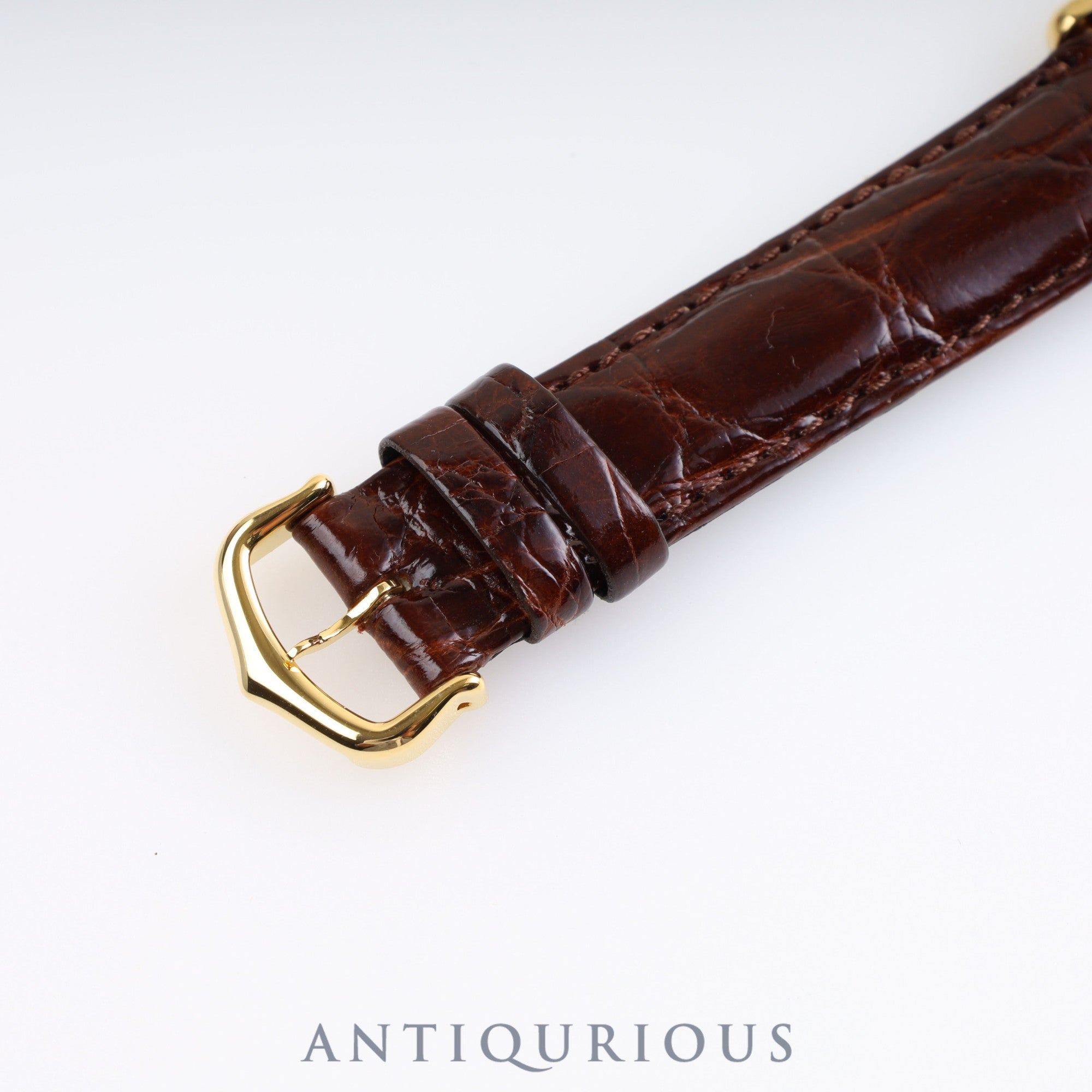 Cartier Must Tank LM Manual winding 925 Leather Genuine buckle (GP) Ivory Roman dial Box Cartier boutique complete service