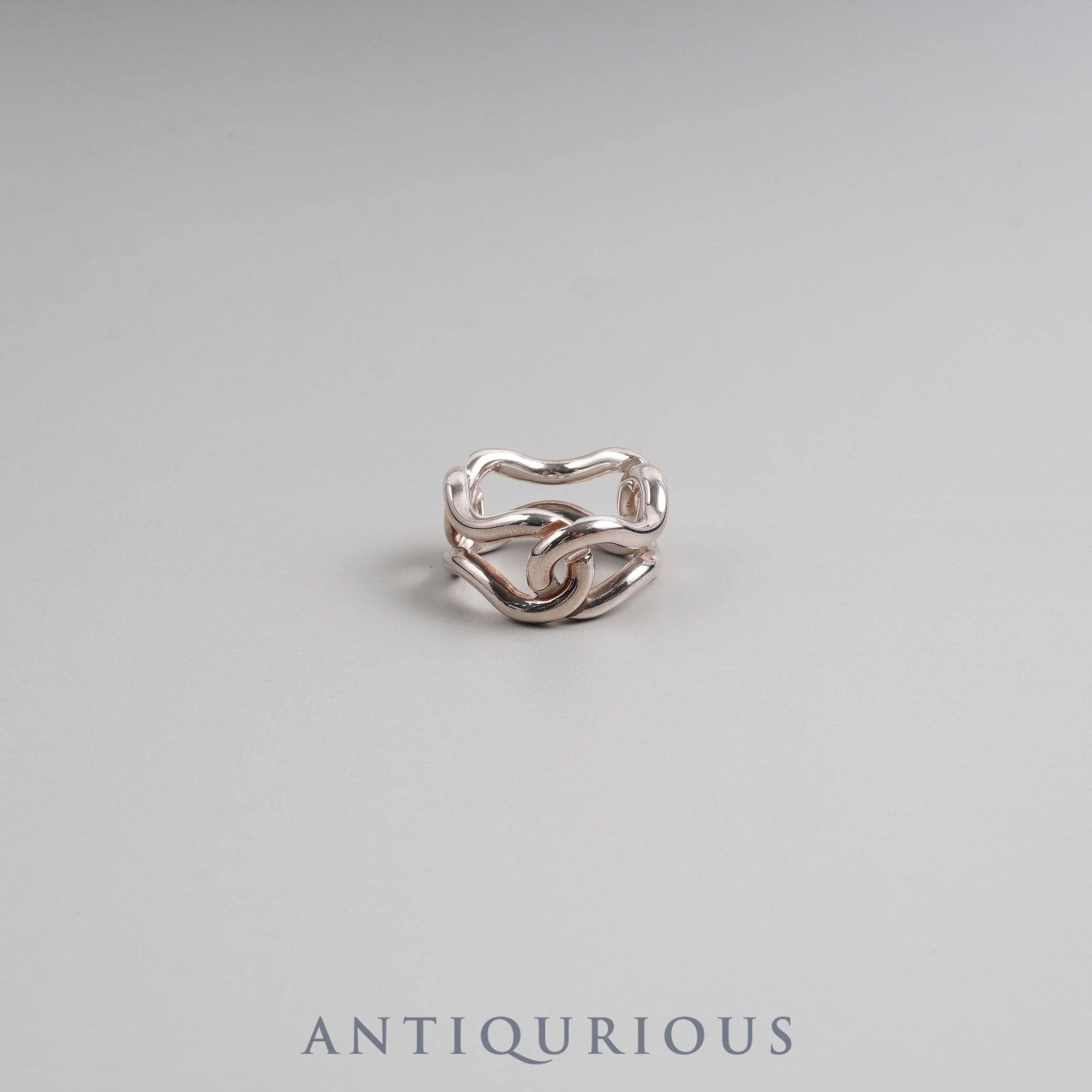 Bottega Veneta Ring Size 17 SV925 Box Bag