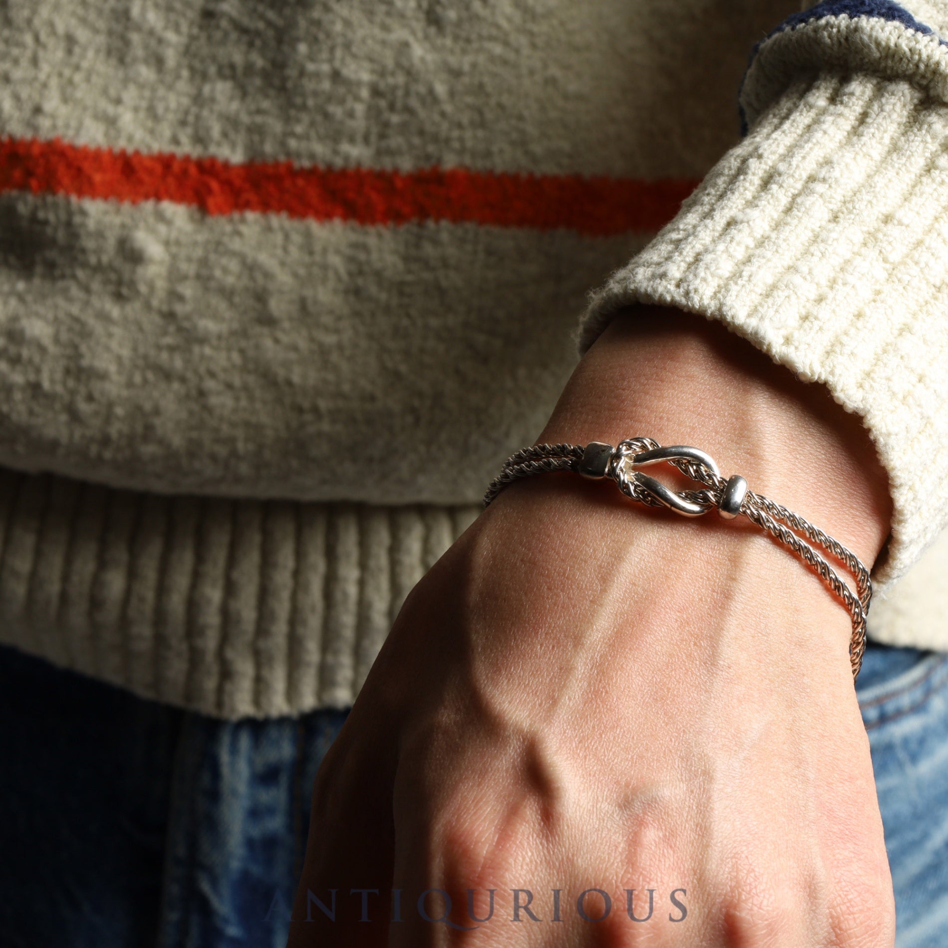 ティファニー ブレスレット ダブルロープ SV925