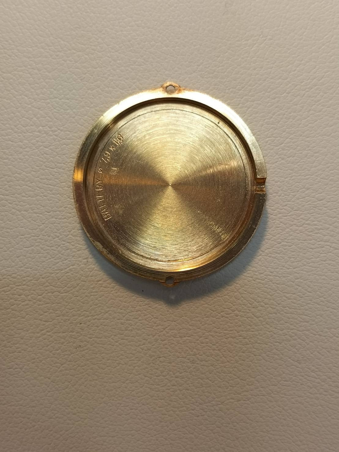 Cartier Must Vendome VLC SM 590004 Quartz Cal.90 SV925 Leather Genuine D Buckle (GP) Trinity Dial Booklet Overhauled