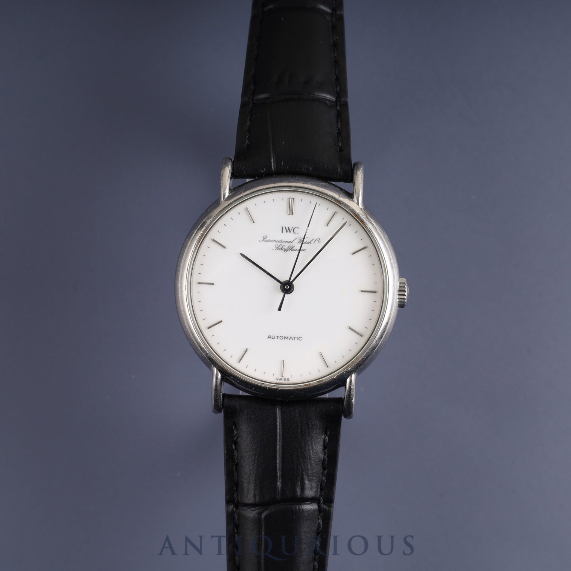 IWC Portofino IW351403 Automatic Cal.37521 SS Leather Third party buckle (SS) White dial Overhauled IWC