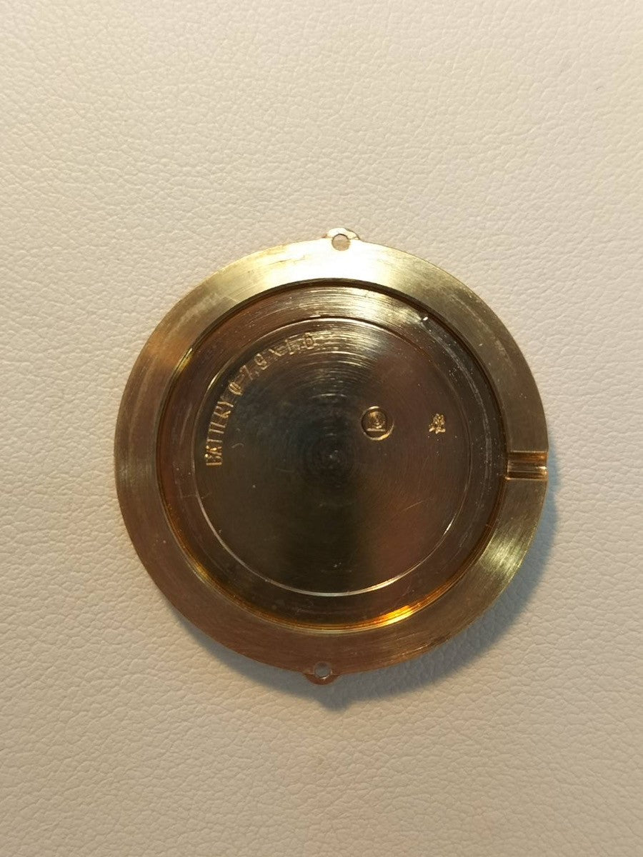 カルティエ マスト ヴァンドーム VLC LM W1009754 / 1861 クォーツ Cal.90 SV925 革 純正Dバックル(GP)飛びアラビア文字盤 オーバーホール済み