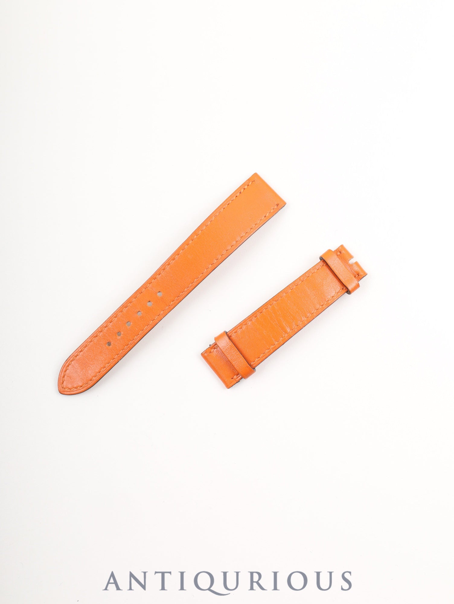 エルメス Hウォッチ HH1.210 クォーツ Cal.- SS 革 純正ピンバックル(SS)ホワイト文字盤 箱 冊子 保証書(2006年) 純正革ベルト(□I刻印:2005年)オーバーホール済み