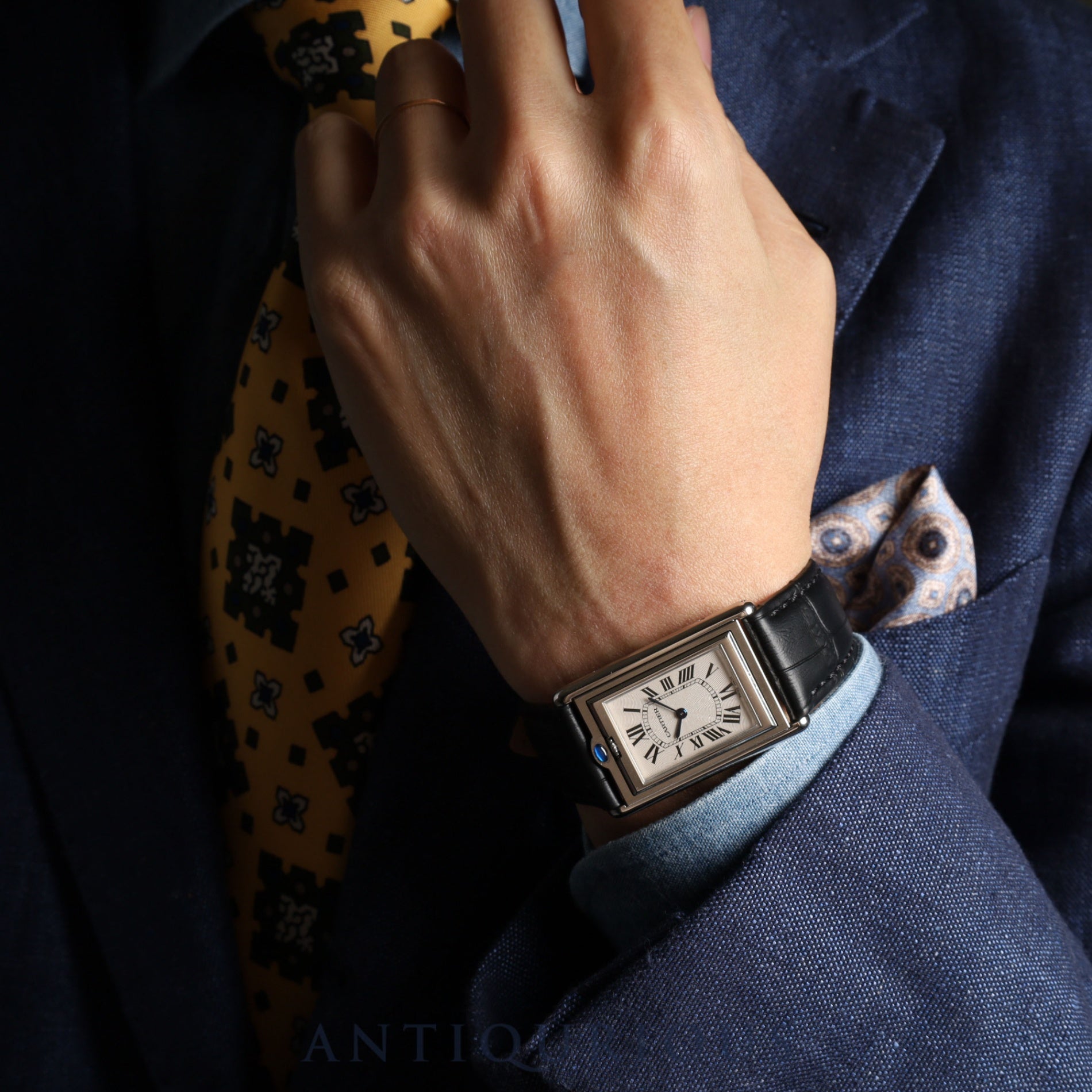 Cartier Tank Basculant LM Complete Service