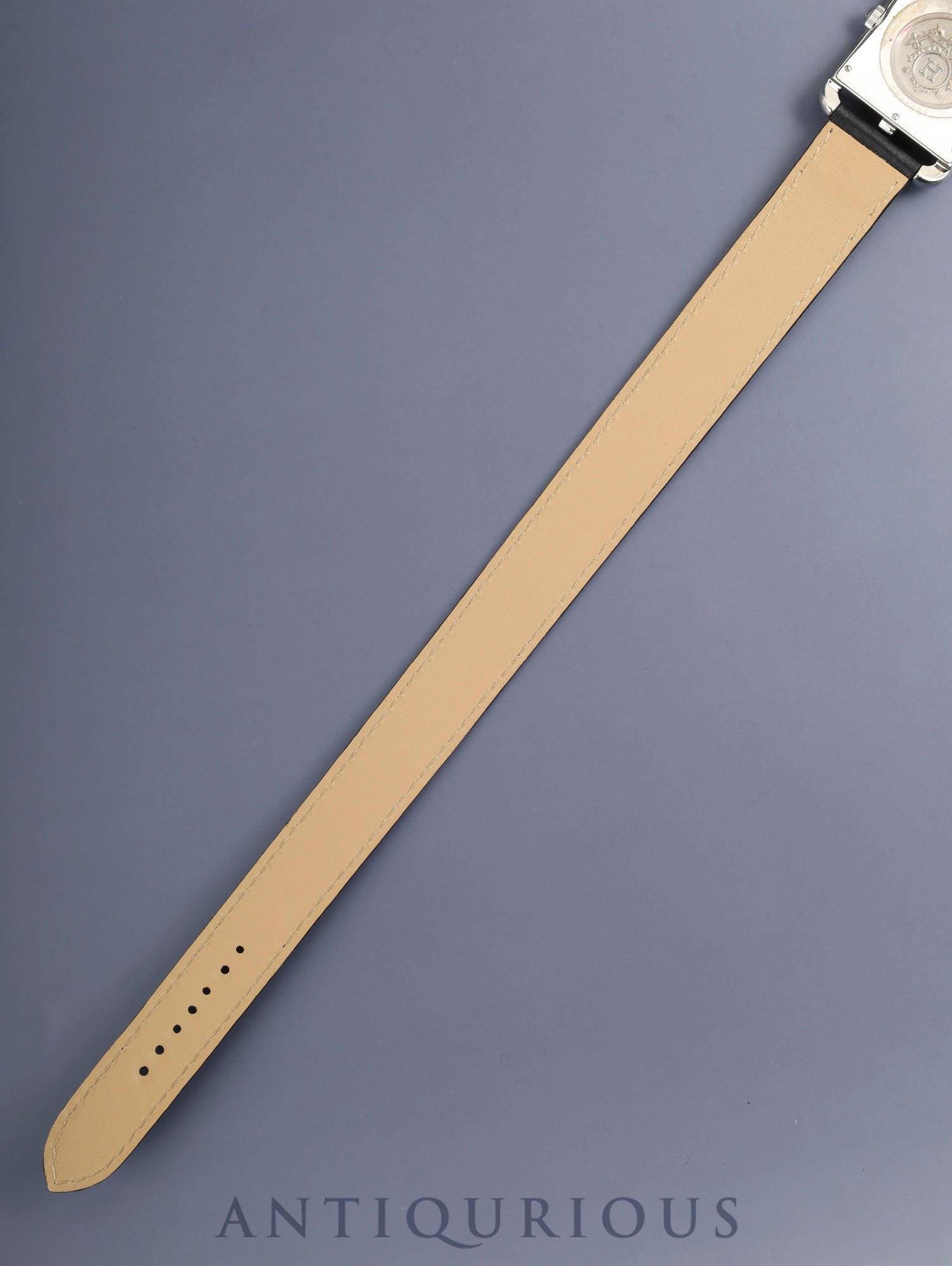 Hermès Cape Cod CC1.810 Quartz Movement, Stainless Steel Leather, Genuine Buckle (Stainless Steel), Gray Arabic Dial, Dust Bag, Overhauled