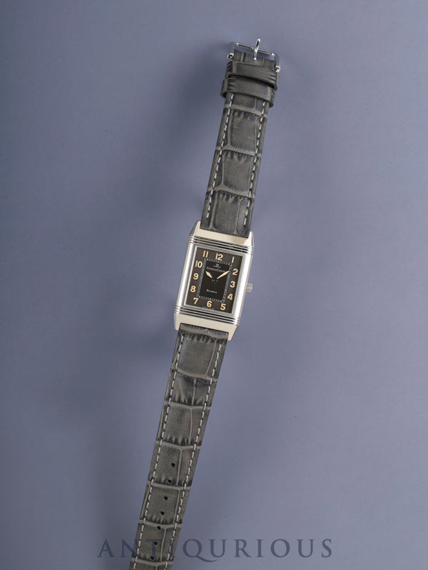 Jaeger-LeCoultre Reverso Classic Shadow 251.8.86 Manual winding Cal.846-1 SS (engraved back) Leather strap Original pin buckle (SS) Grey dial Overhauled