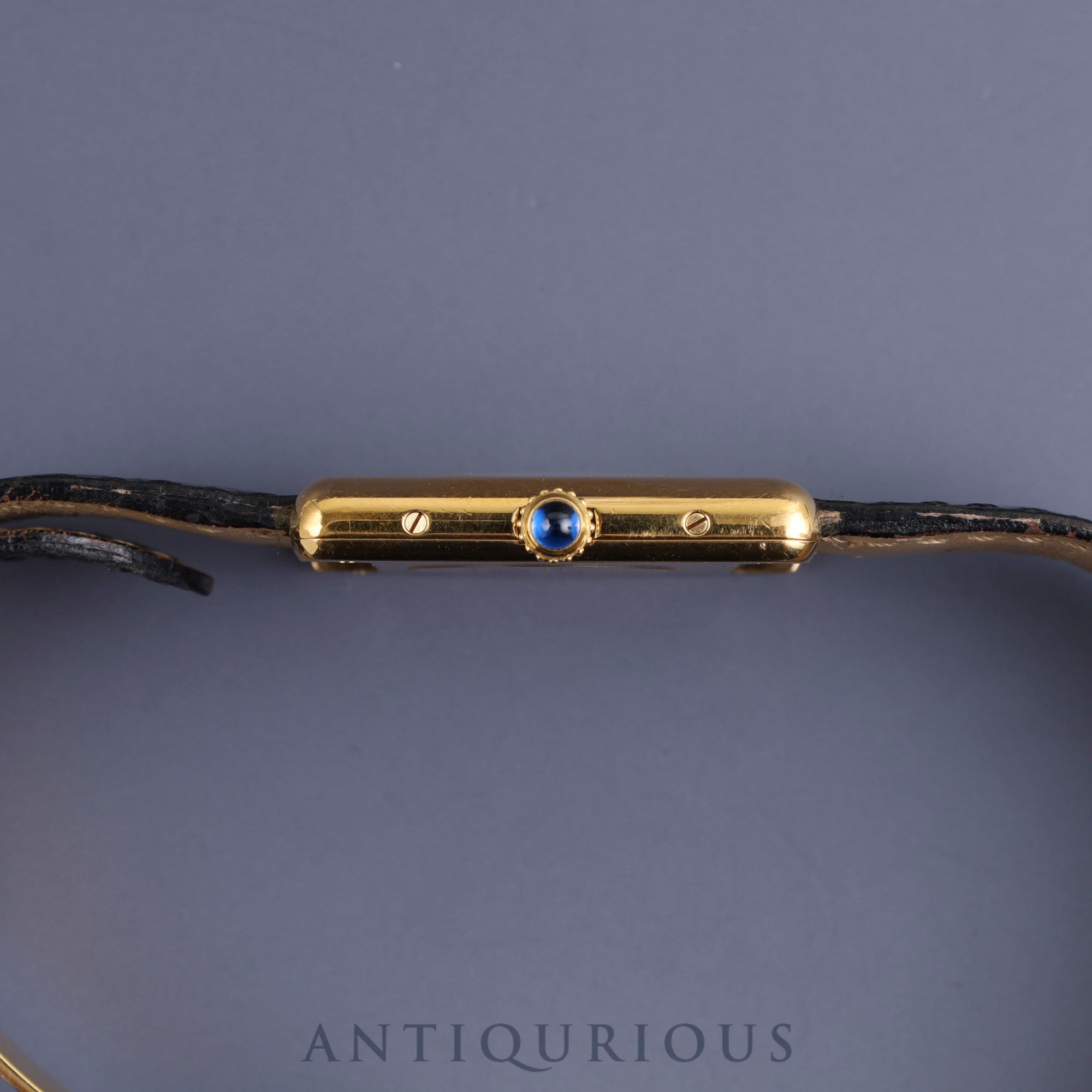 Cartier Must Tank LM 590005 Quartz Cal.069 SV925 Genuine leather strap Genuine D buckle Opalan dial Overhauled
