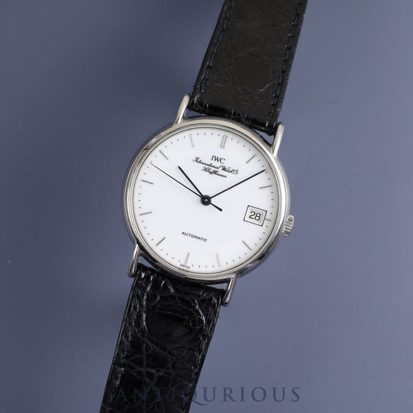 IWC ポートフィノ IW351324 自動巻き SS 純正革ベルト 純正尾錠(SS)ホワイト文字盤 オーバーホール済み アイダブリュシー