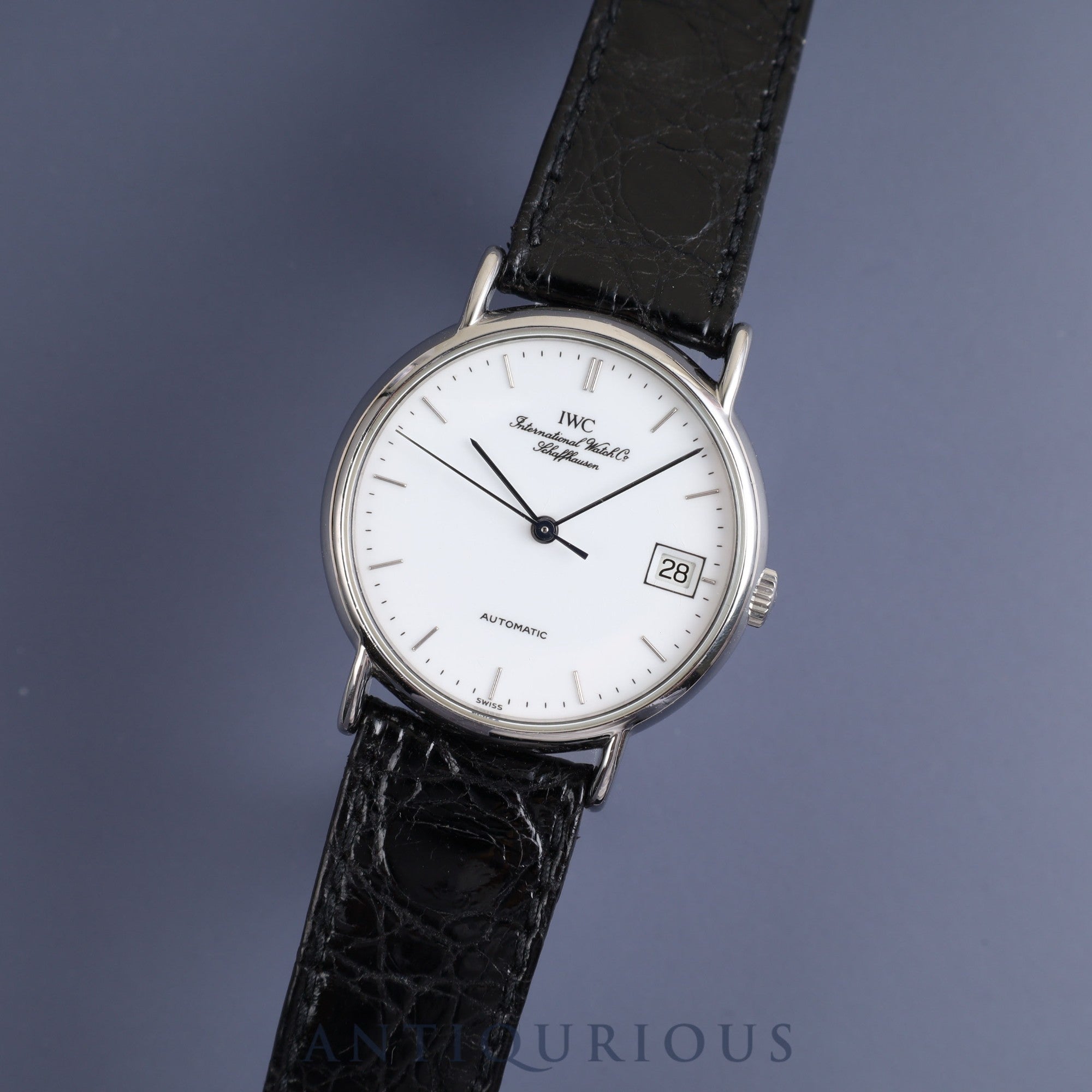 IWC ポートフィノ IW351324 自動巻き SS 純正革ベルト 純正尾錠（SS 