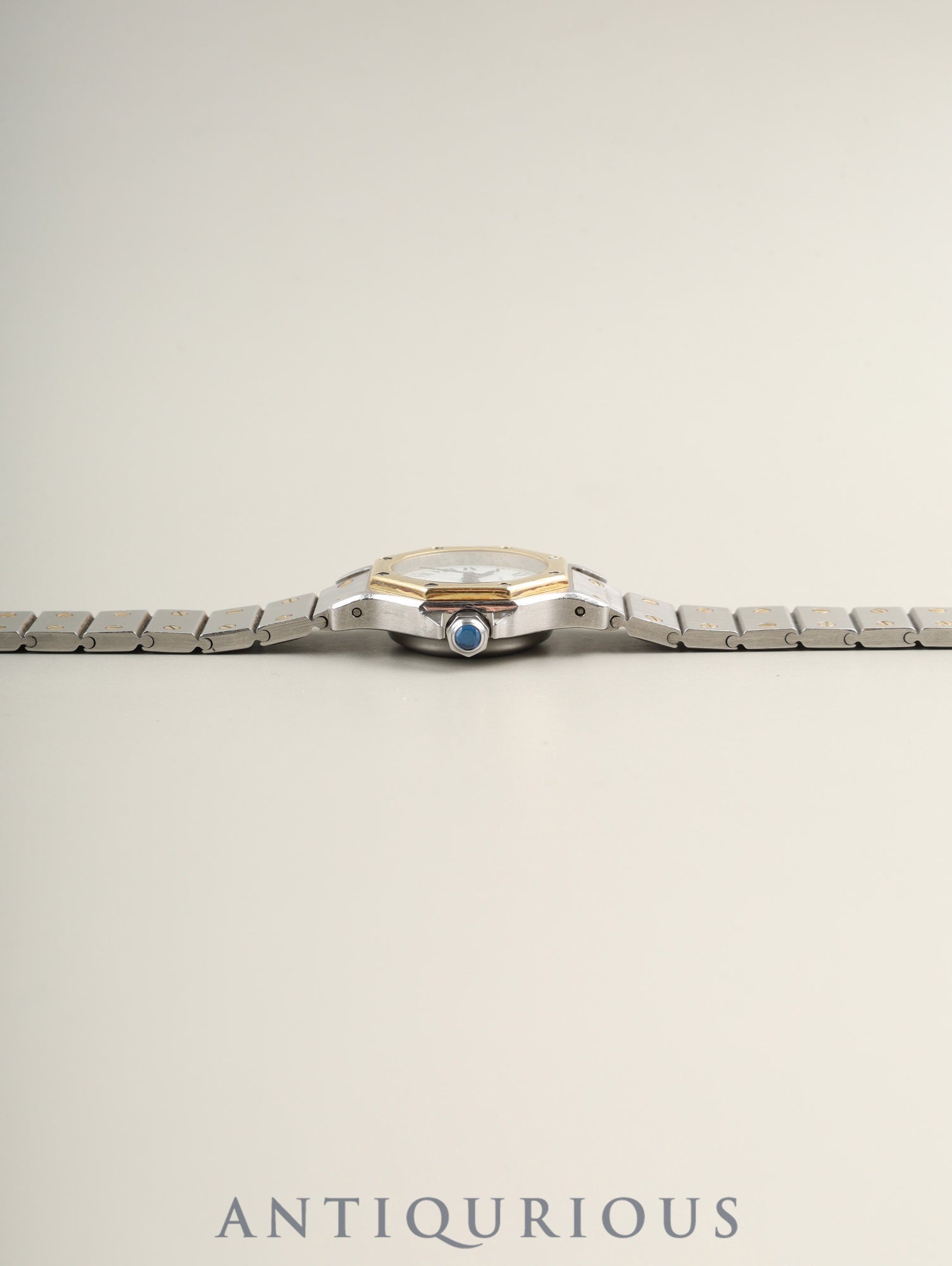 Cartier Santos Octagon SM 0907 Automatic Cal.ETA2671 SS/YG White Roman Dial (SWISS marking) Overhauled